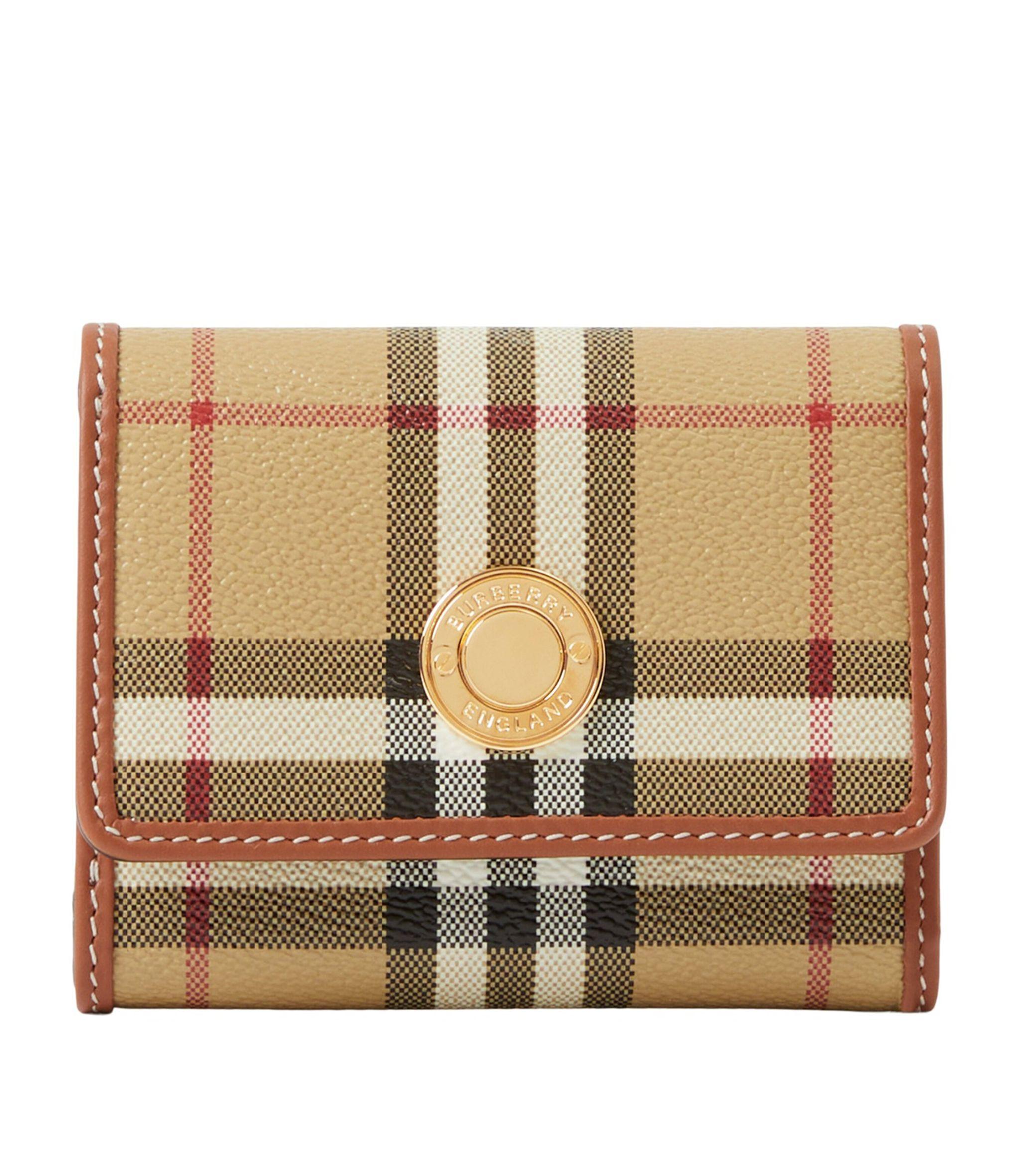 BURBERRY Women's Trifold Wallet