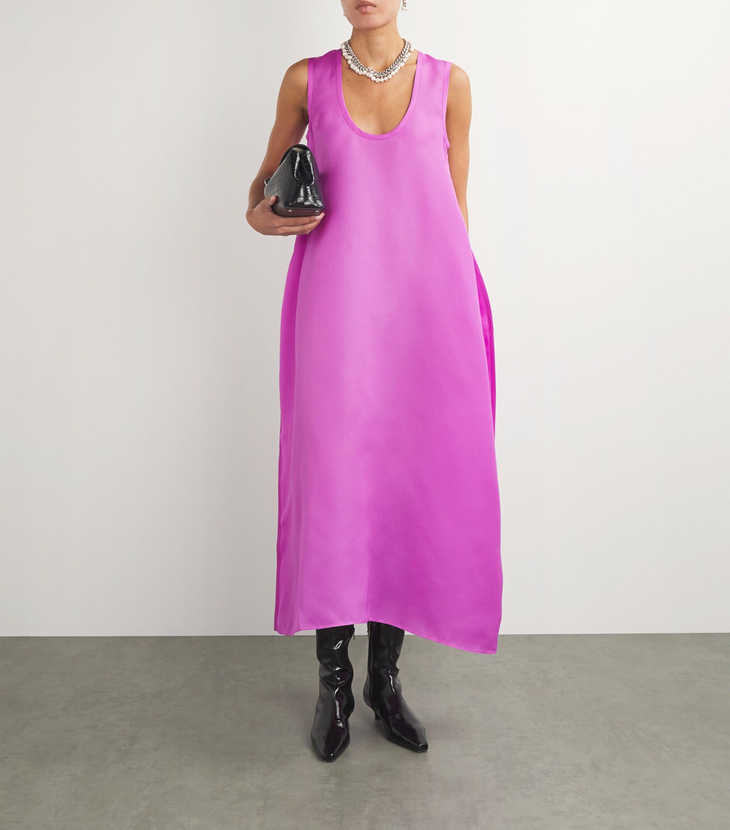 v chapman pink dress The Rosetta Dress in Light Pink Tapestry Rose 0 / Light Pink Tapestry Rose