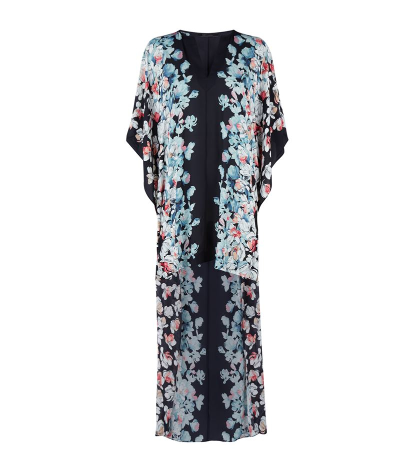 Bcbgmaxazria Dameka High-low Kaftan Dress | Lyst