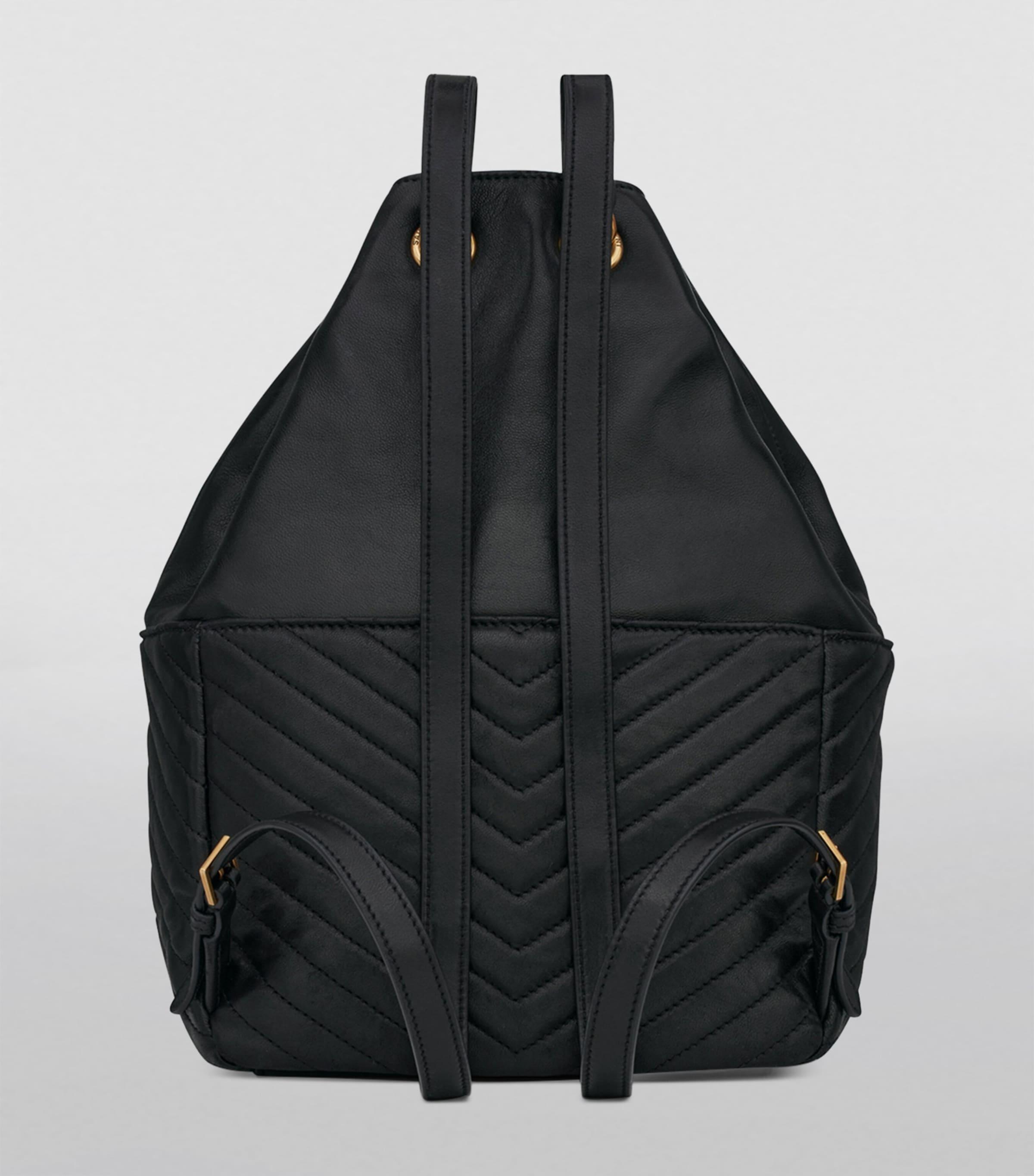 Leather Backpacks Ysl Quilted Backpack Saint Laurent Quilted Joe