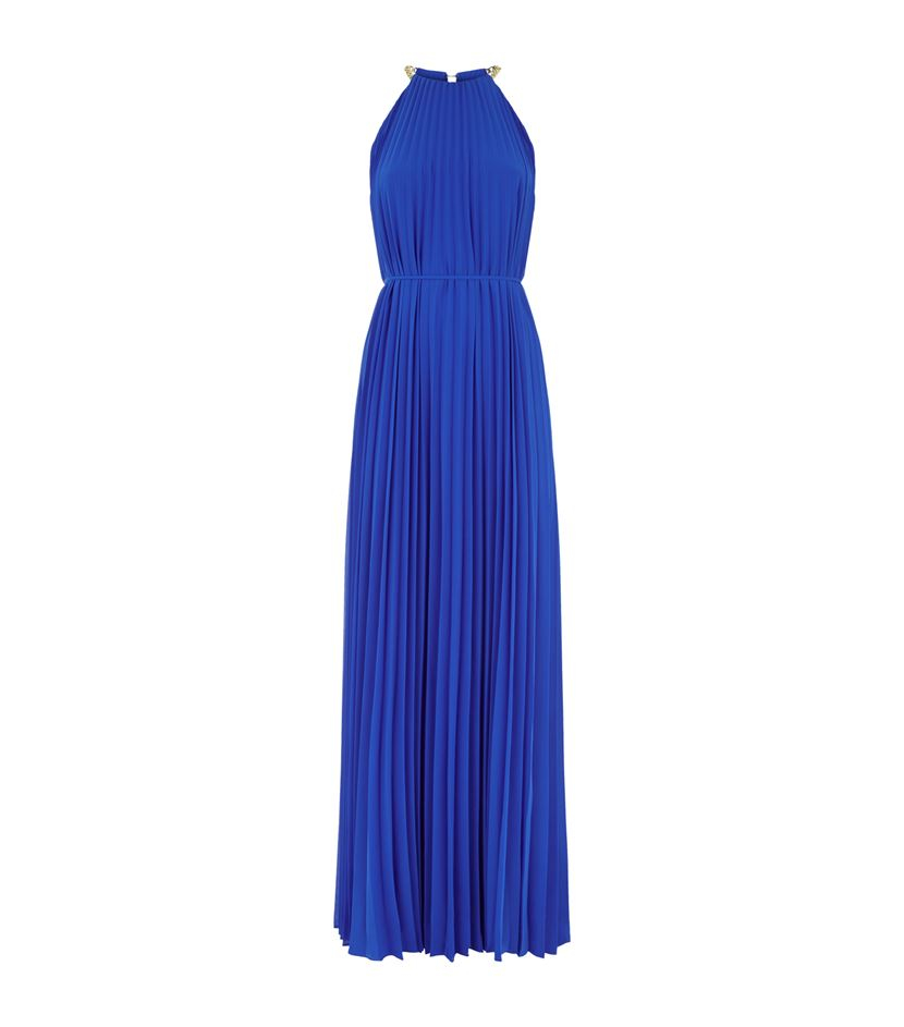 Hannaa Pleat Maxi Dress