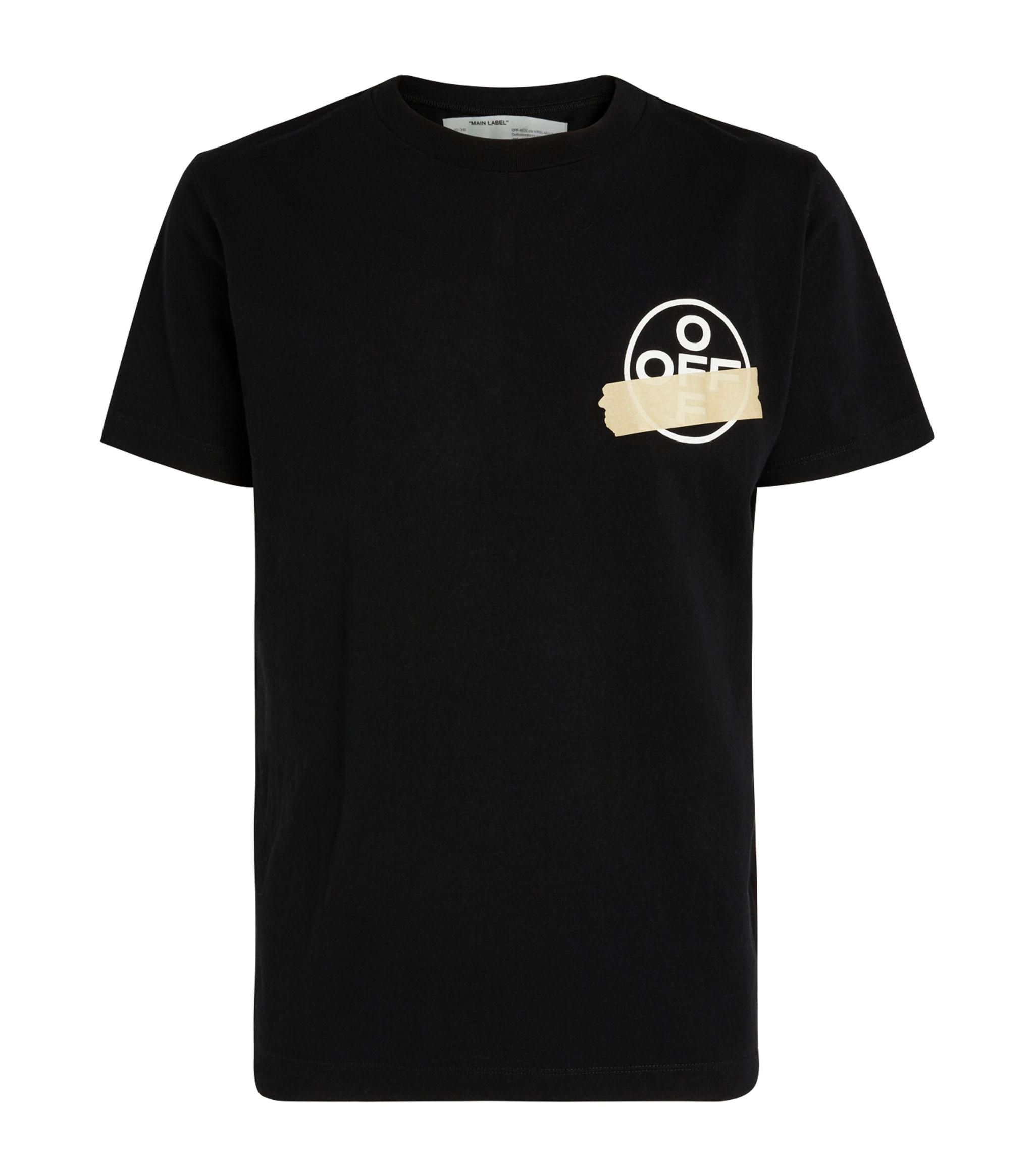 Off-White c/o Abloh Tape Arrows Oversized T-shirt in Men | Lyst
