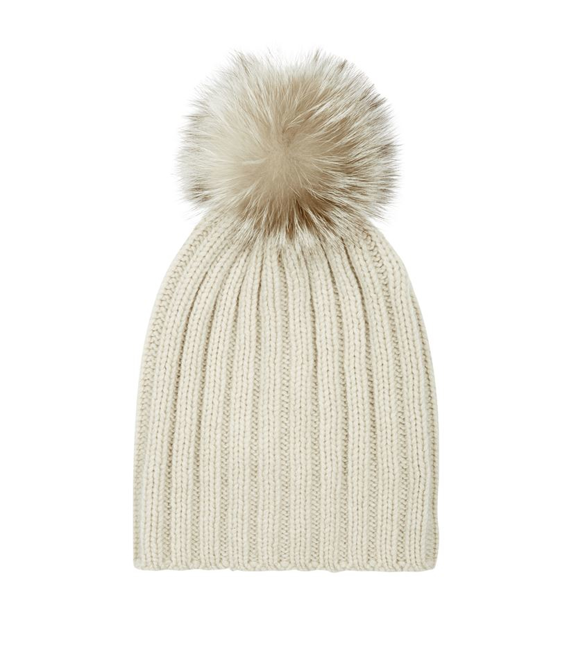 pom boots pom Harrods Cashmere Pom Multicolor Pom  Hat Fur  in Lyst