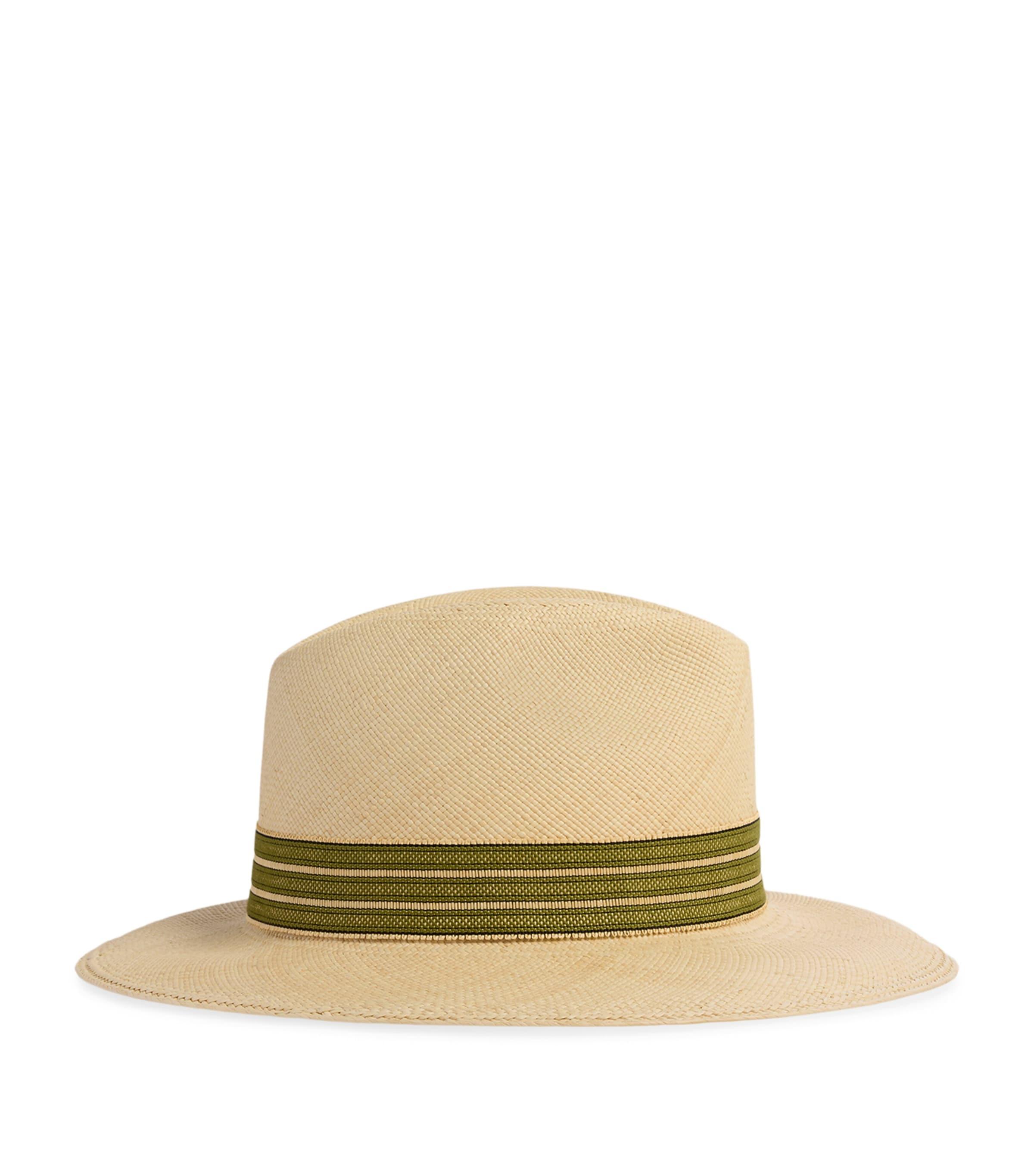 dunhill-Green-Straw-Trilby-Hat