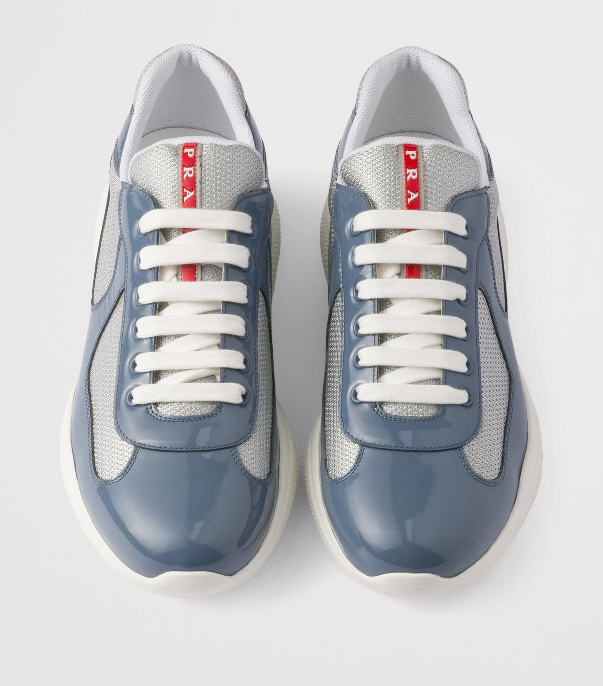 VIP【関税送料無料】希少 Prada Americas Cup Lace-Up Sneakers Prada America's Cup Sneakers for Men - Up to 25% off | Lyst