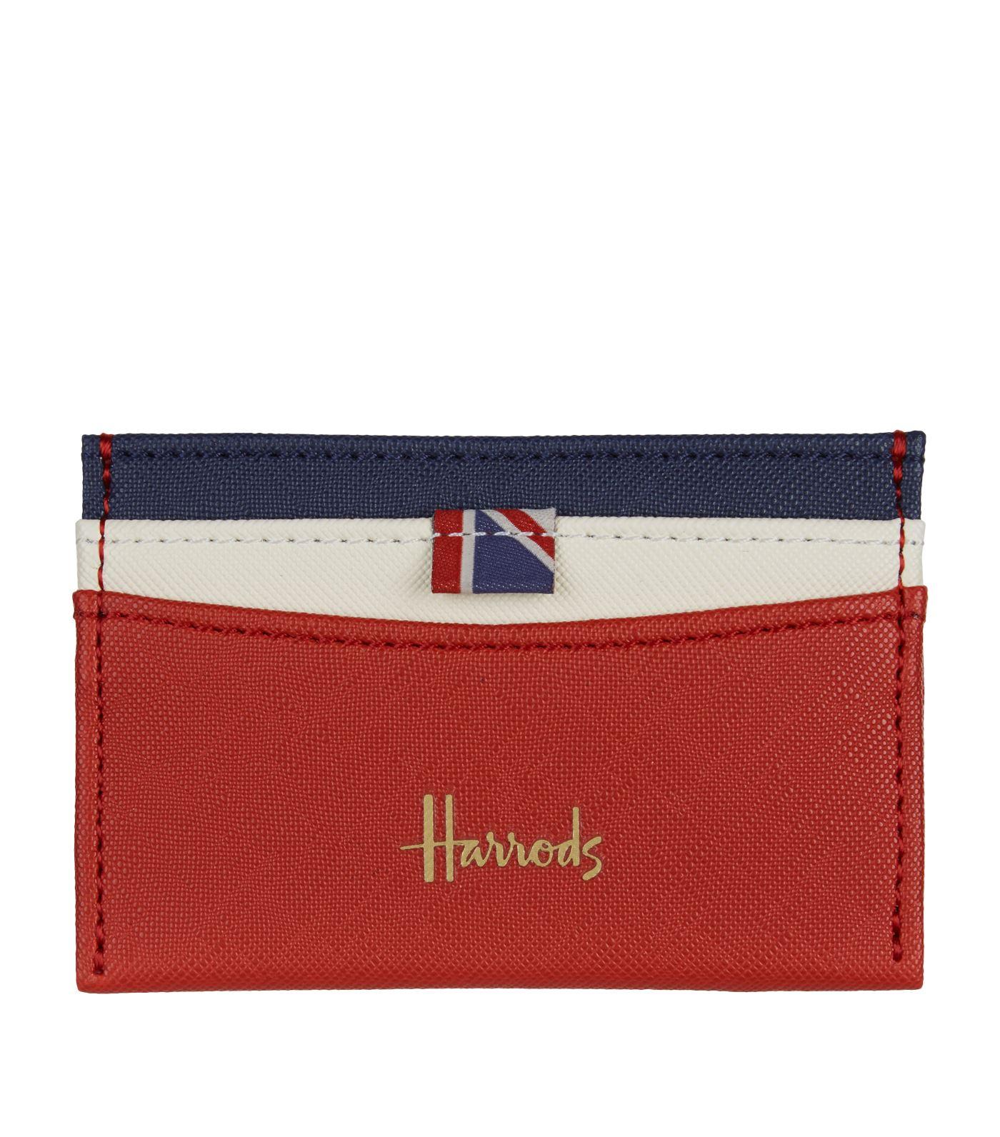 Harrods Union Jack Cardholder in Blue | Lyst UK