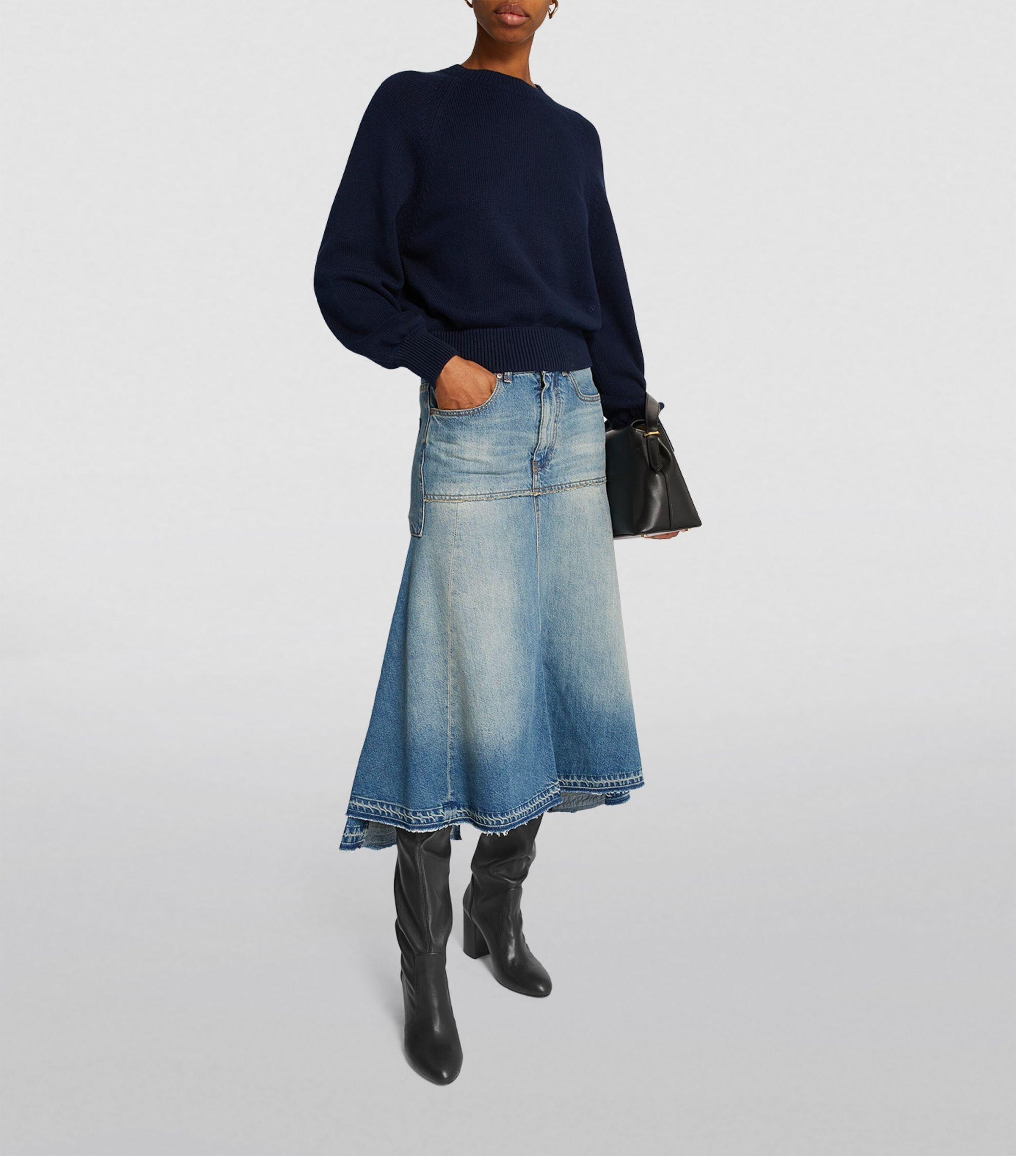 Block Heel Stuart Weitzman Slouchy Boots Stuart Weitzman Leather