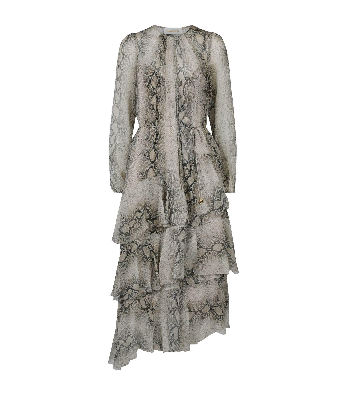 zimmermann snakeskin dress