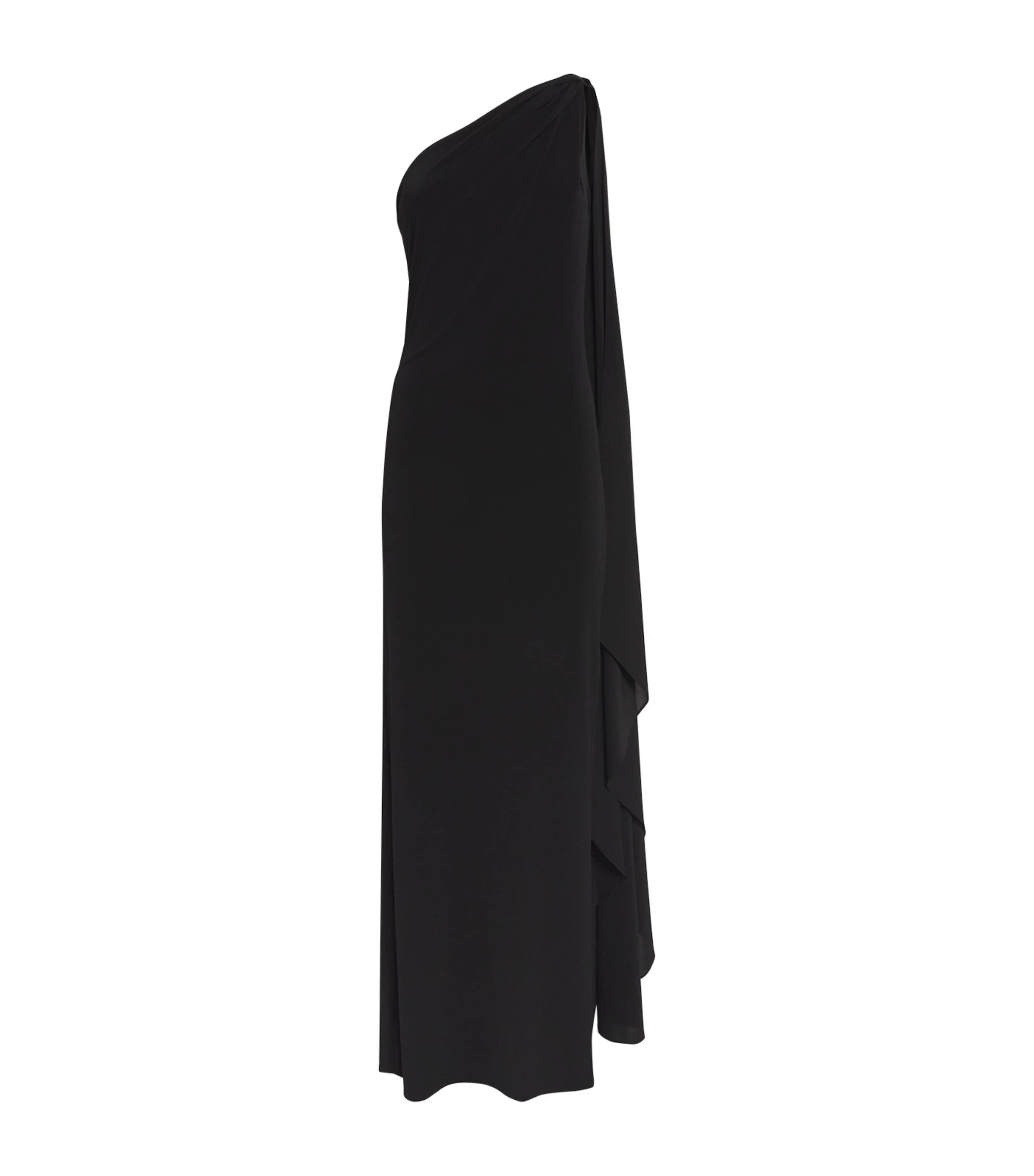 Alice + Olivia One-Shoulder Anja Maxi Dress in Black | Lyst Alice + Olivia One-Shoulder Anja Maxi Dress in Black | Lyst