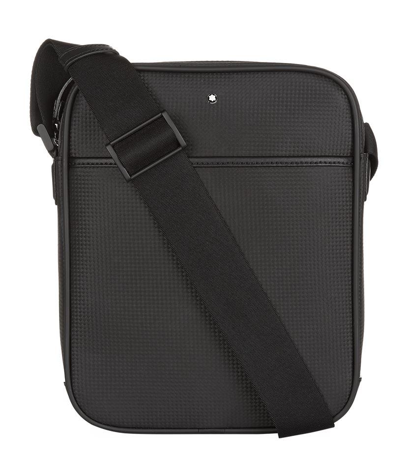 Montblanc Leather Westside Extreme Messenger Bag in Black for Men - Lyst