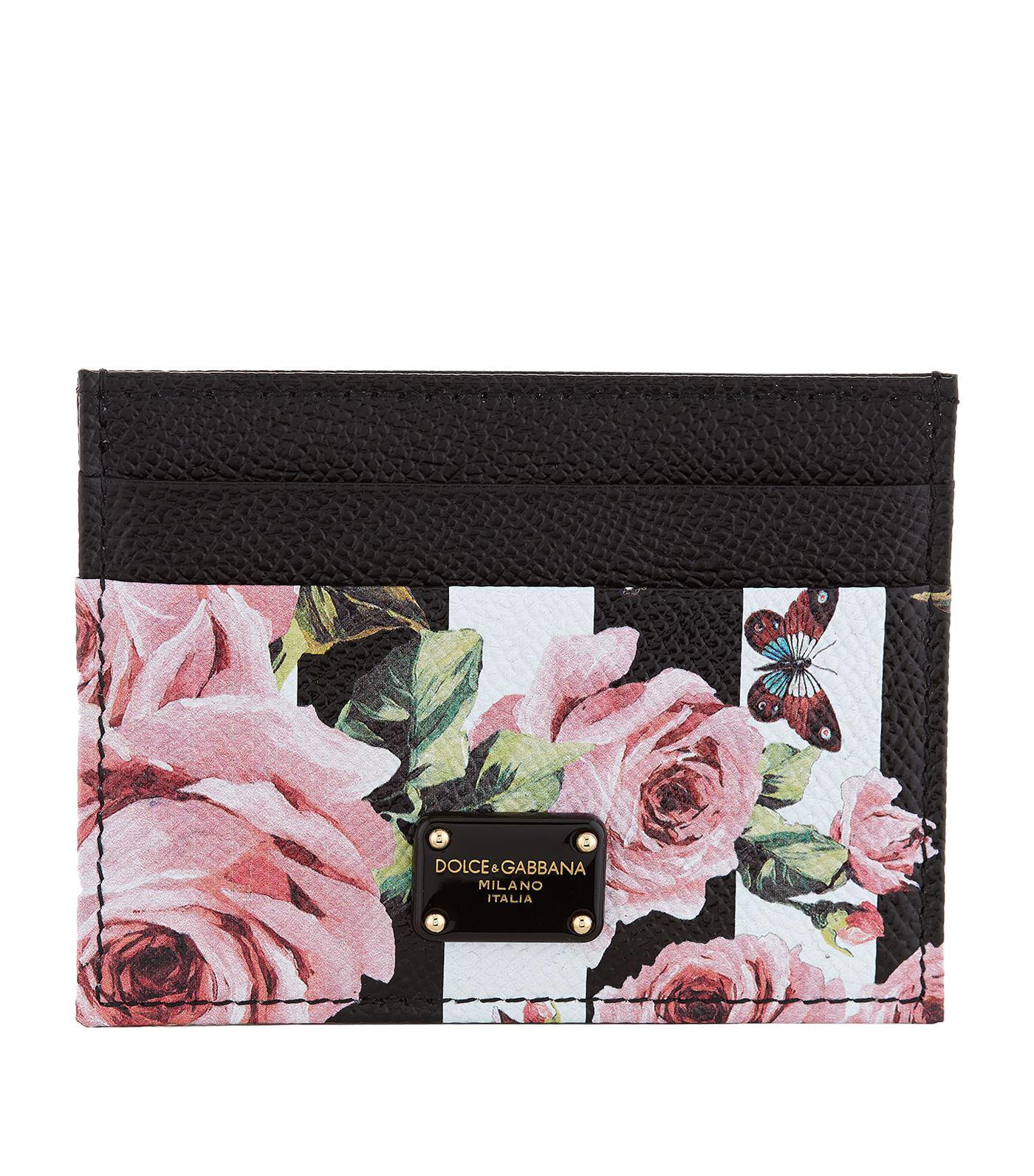 dolce and gabbana card wallet