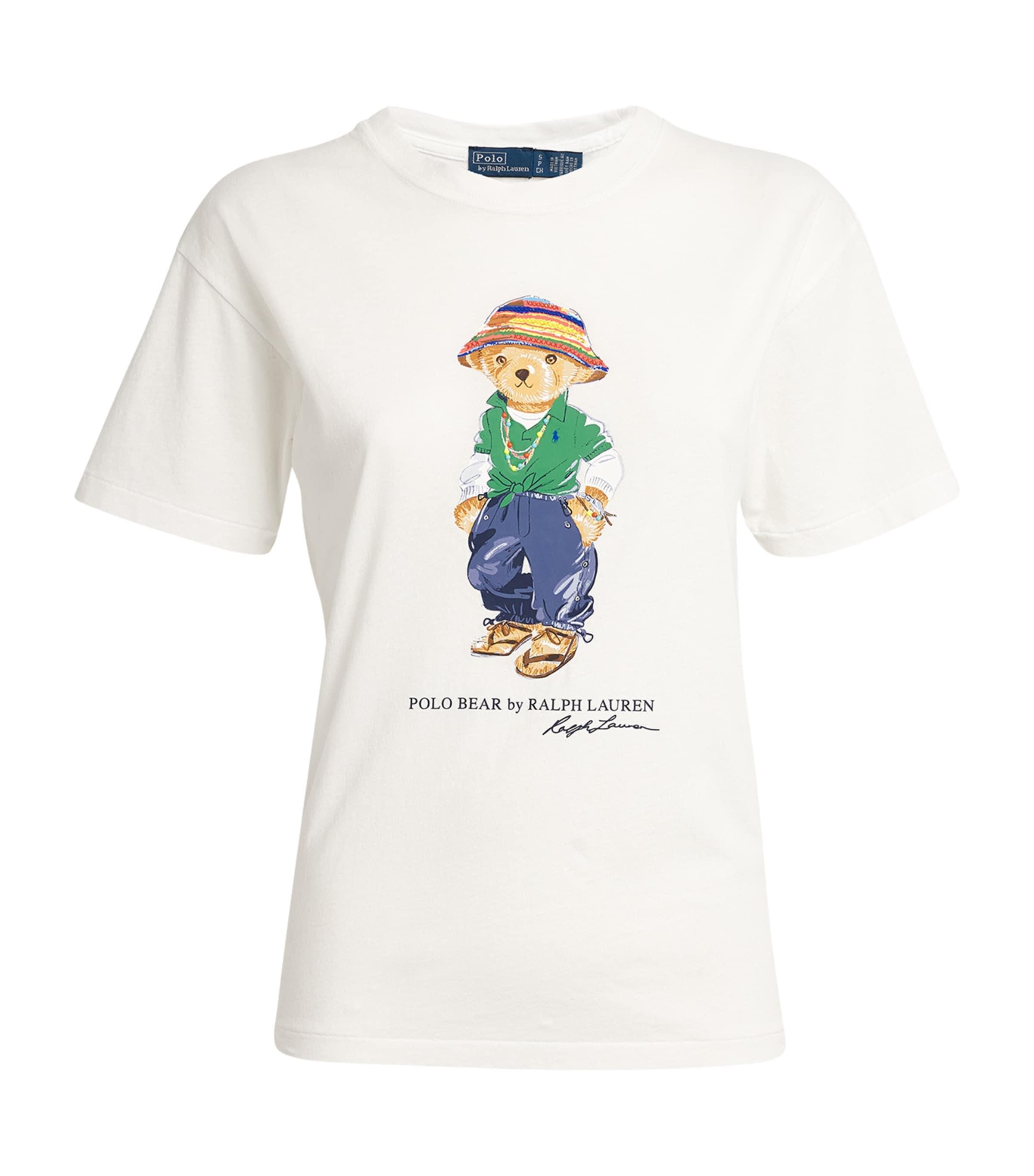 Polo Ralph Lauren Polo Bear T Shirt in White Lyst UK