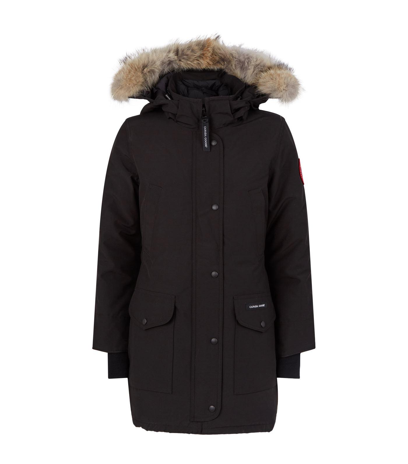 Canada Goose Goose Trillium Parka Fusion Fit in Black - Lyst