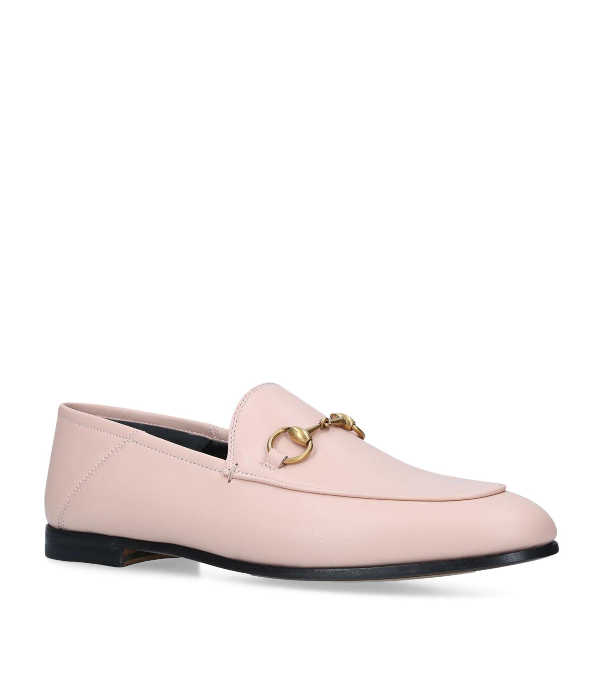gucci loafers women pink