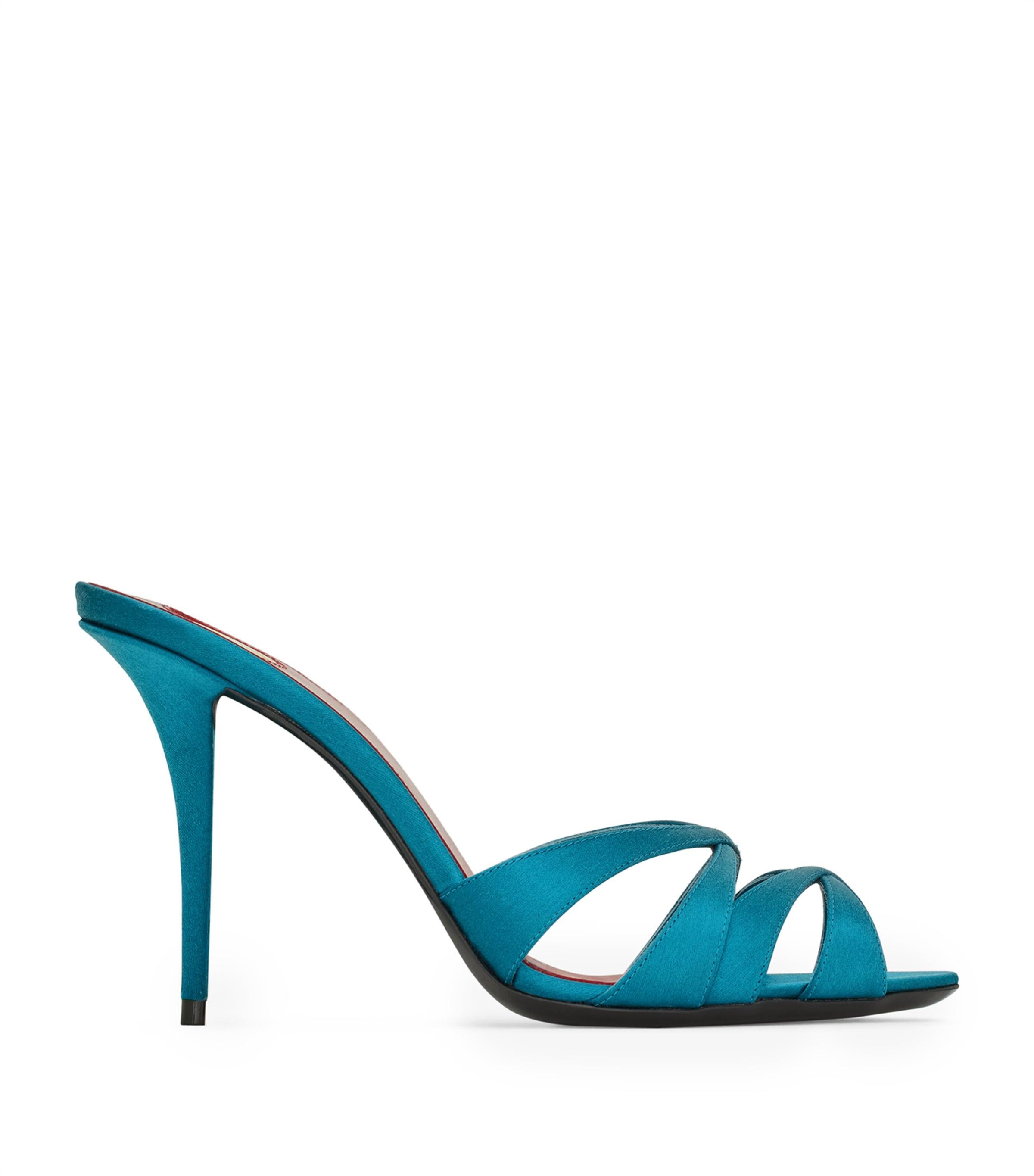 saint-laurent-Blue-Satin-