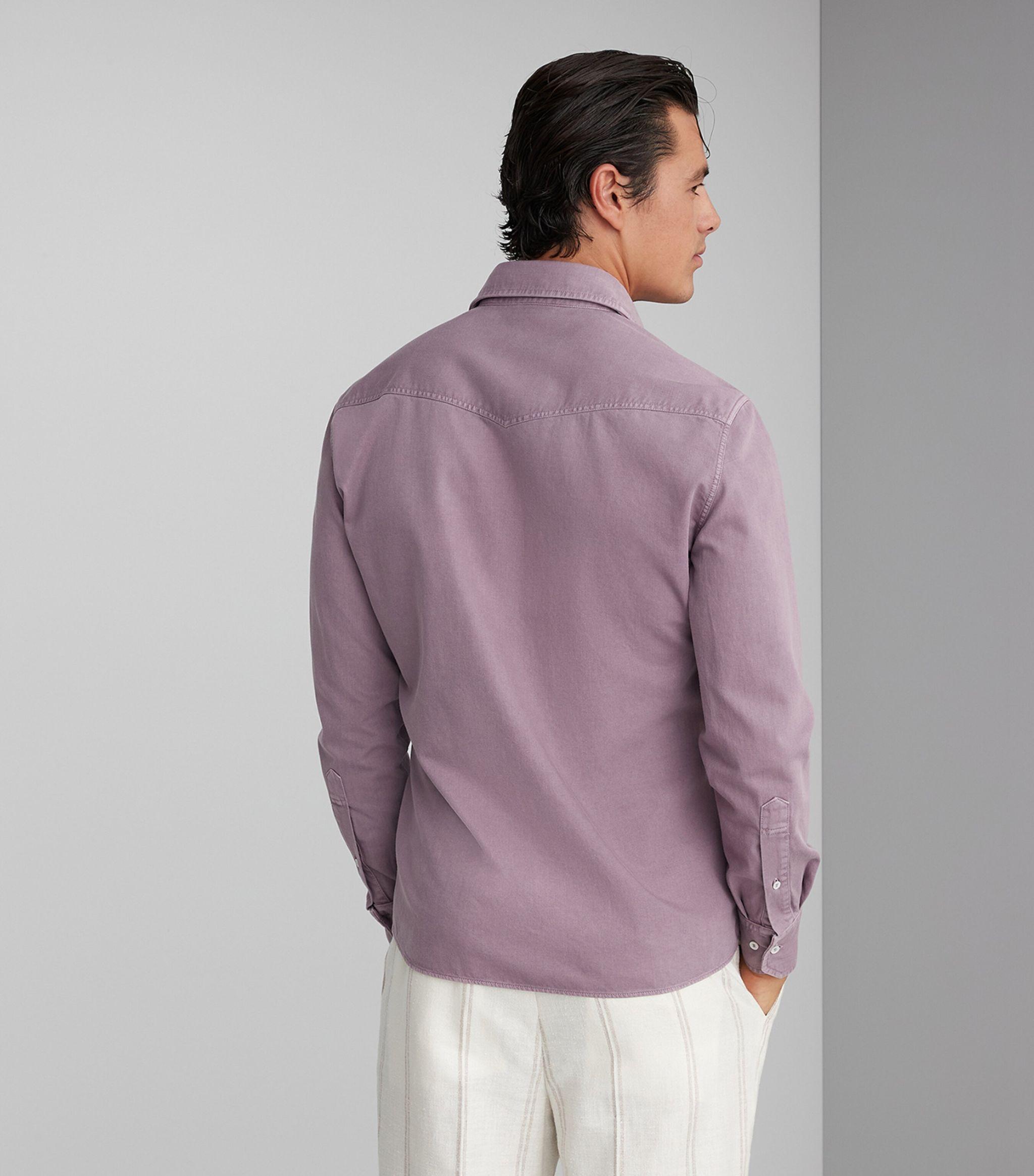 purple western shirt