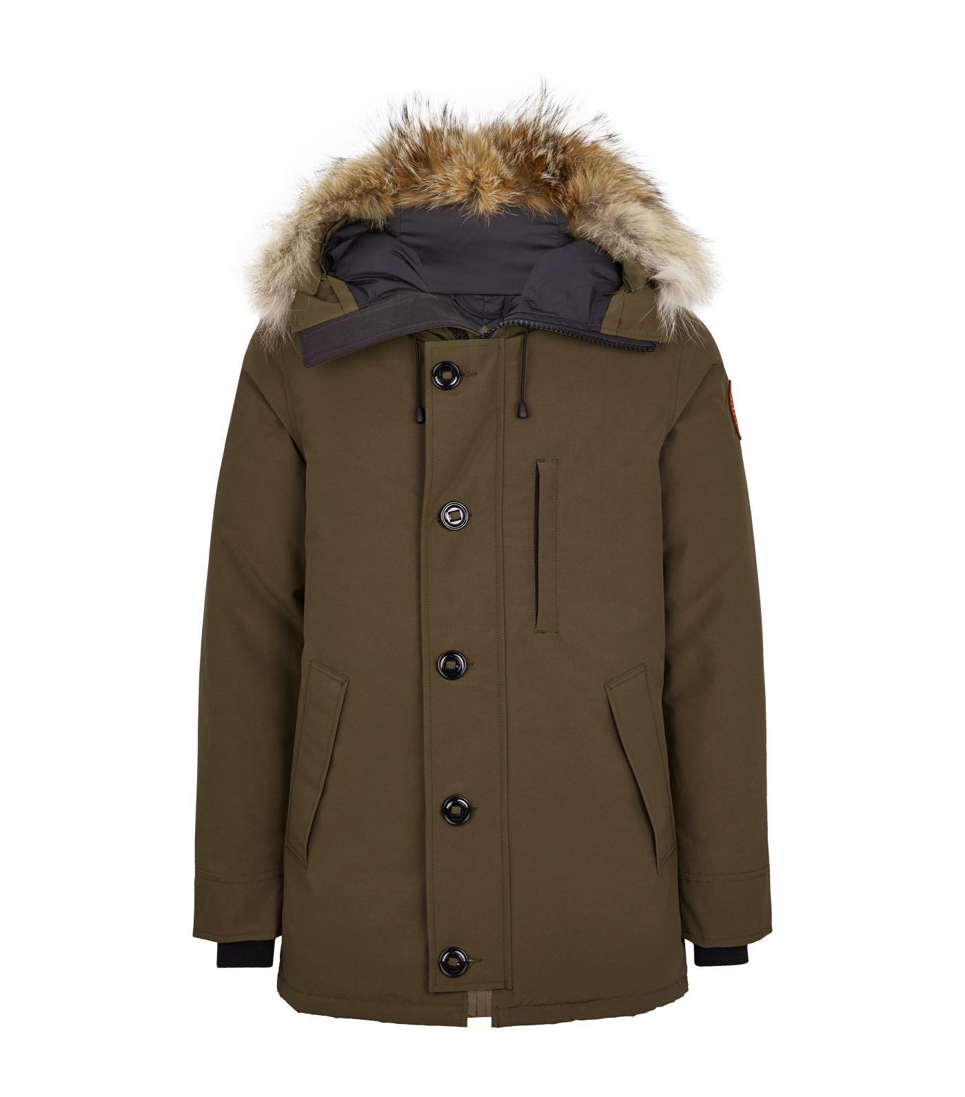 Canada Goose Goose Chateau Parka Fusion Fit In Green For