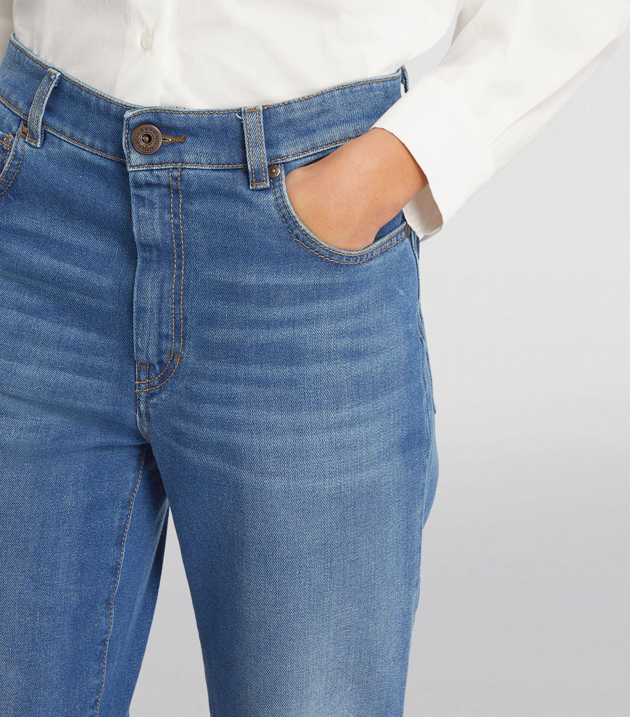 Weekend by Maxmara Ortisei Straight-Leg Jeans in Blue | Lyst