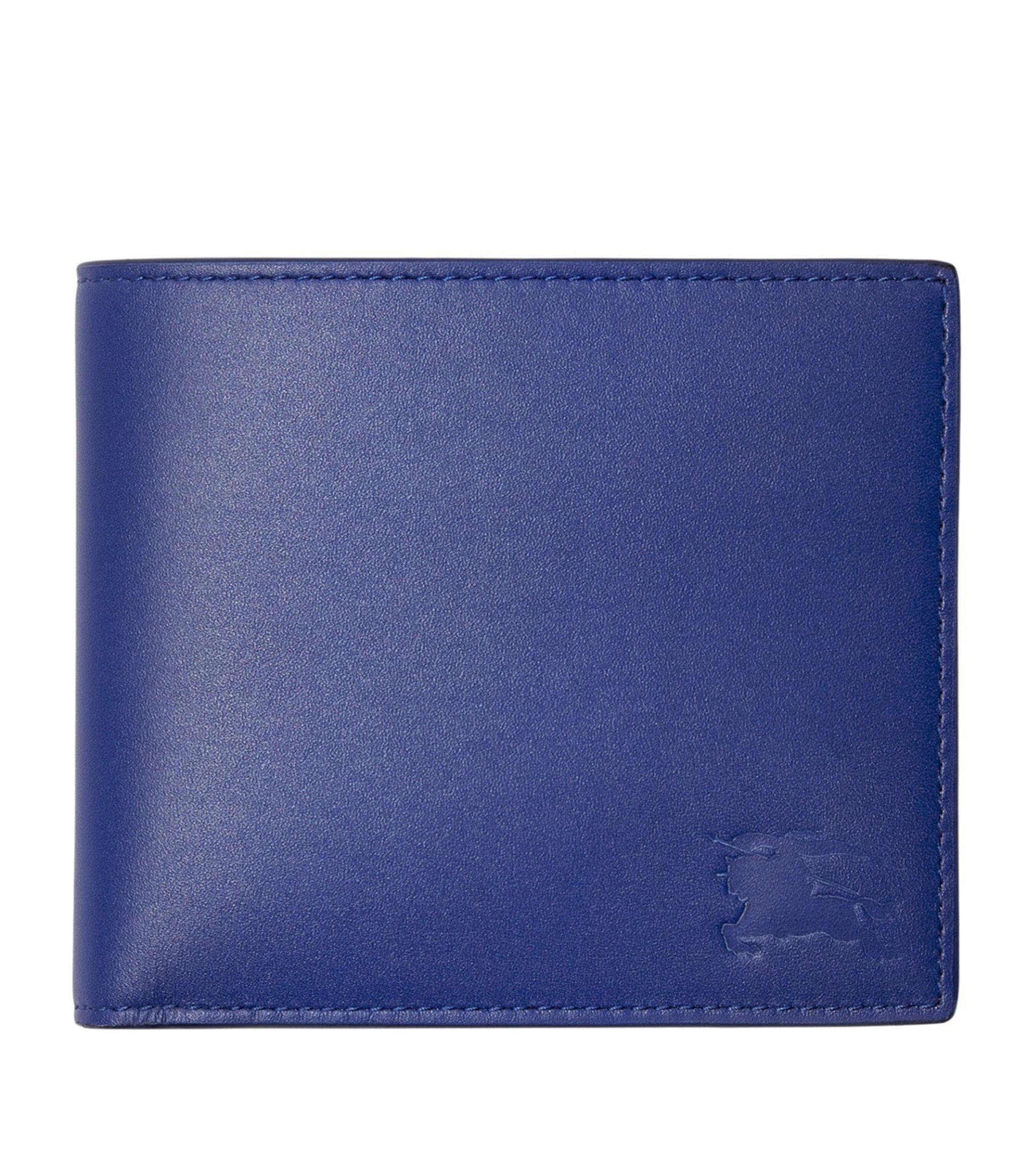 Grainy Leather TB Bifold Wallet in Black/black - Men