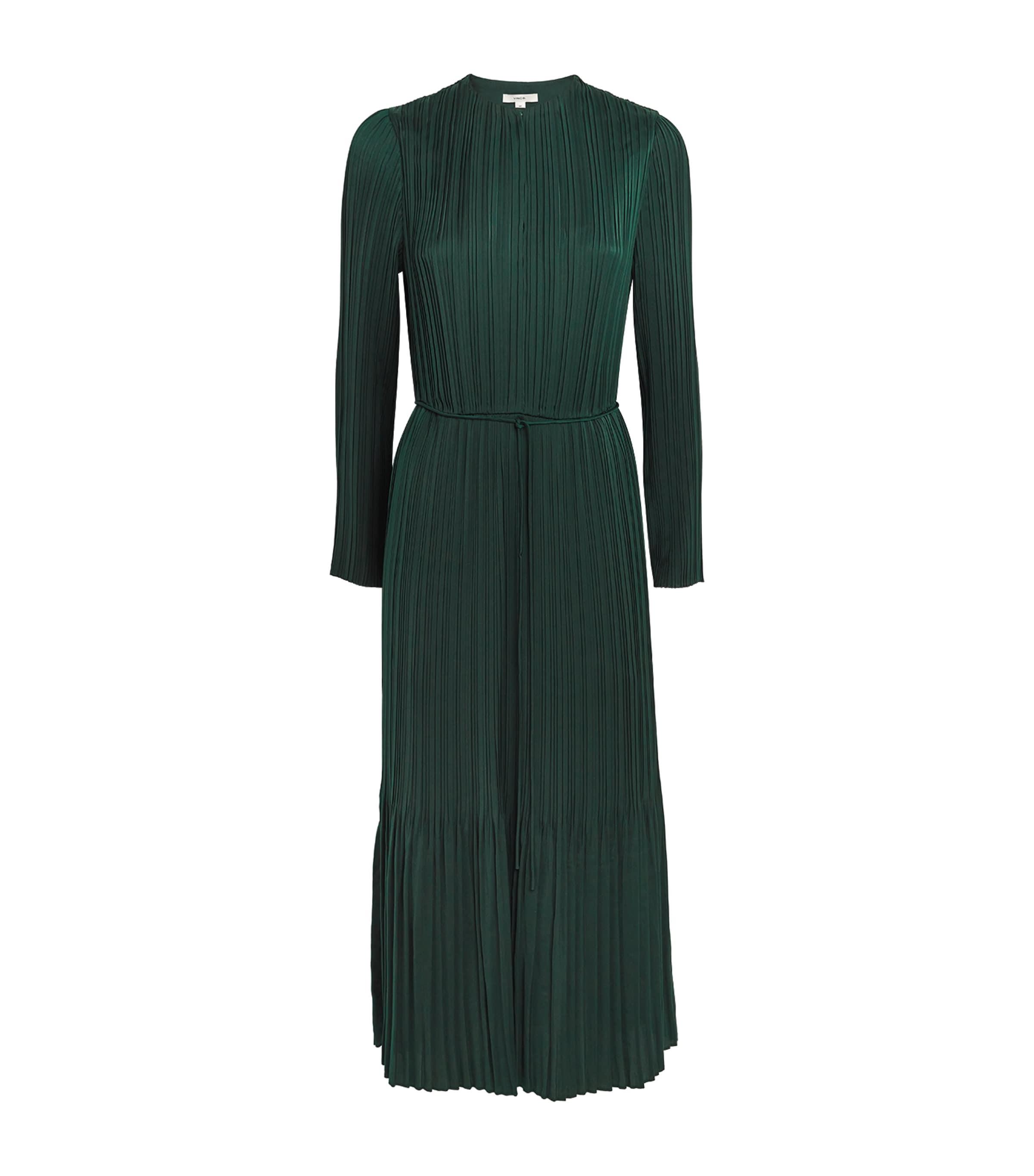 open lace back dress Vince Women's HIGH Neck Pleated Dress, Coastal, Extra Large : Amazon.ca:  Clothing, Shoes & Accessories