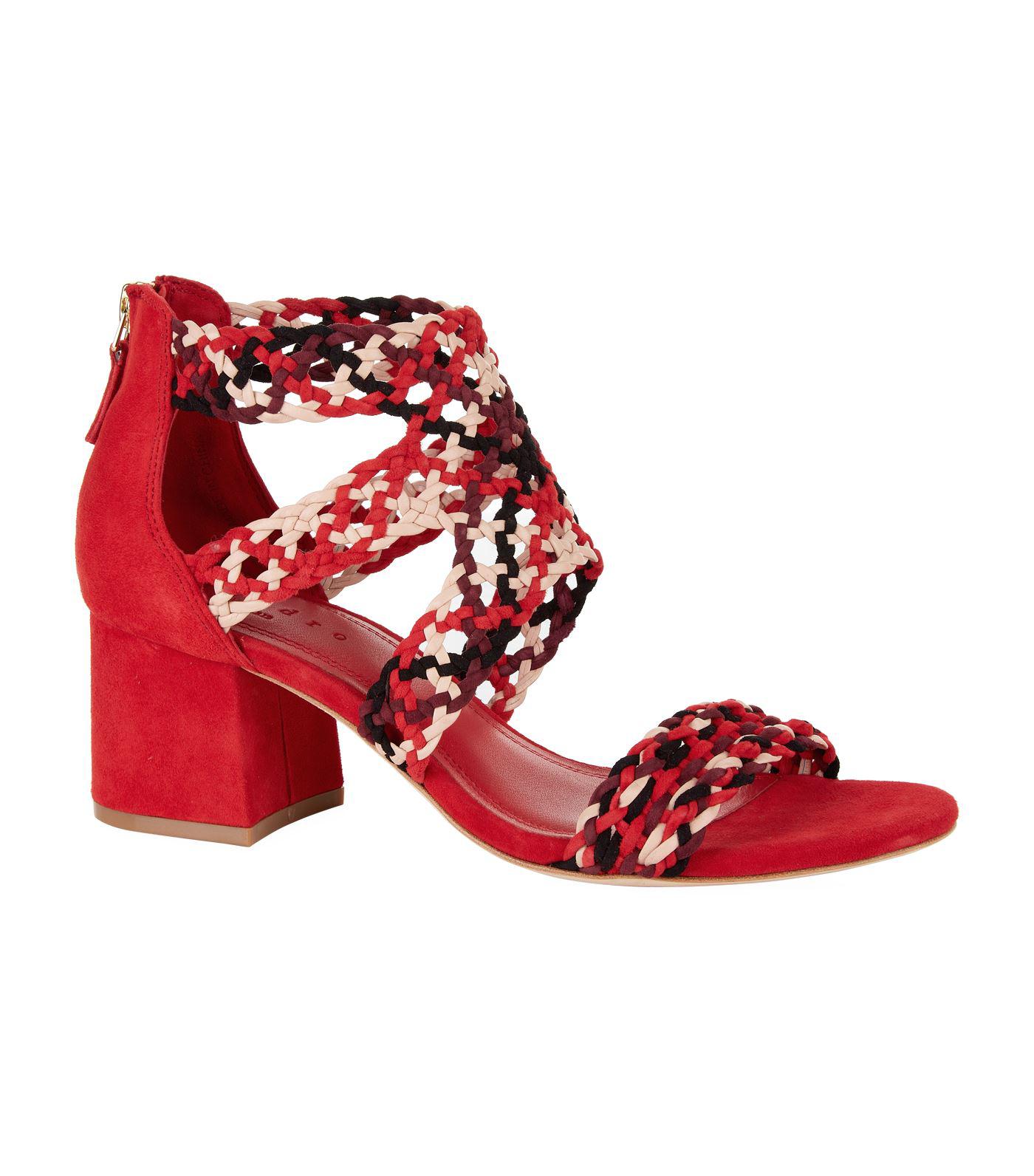 lena suede sandal