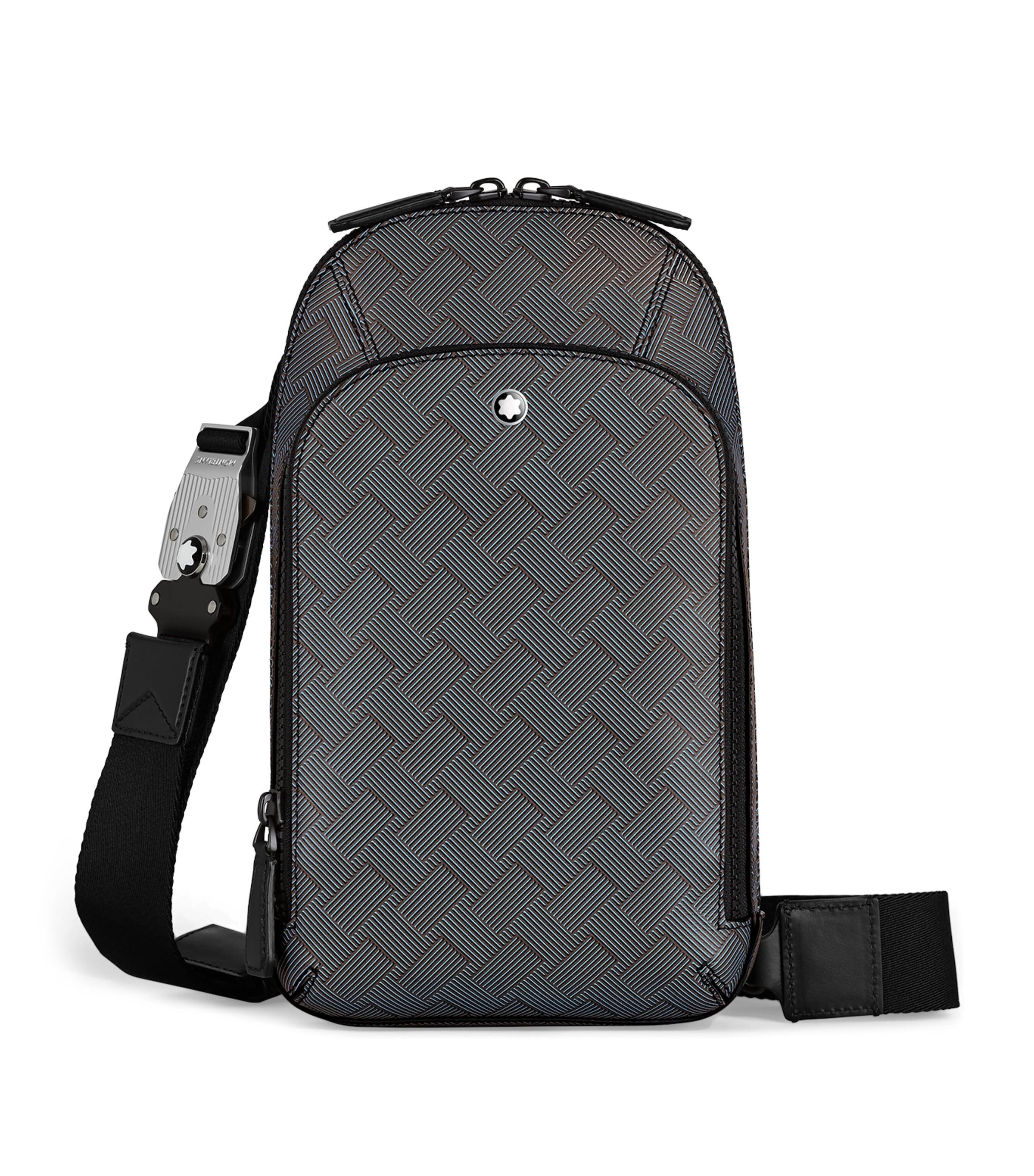 Montblanc Leather Extreme 3.0 Slingbag in Black for Men | Lyst