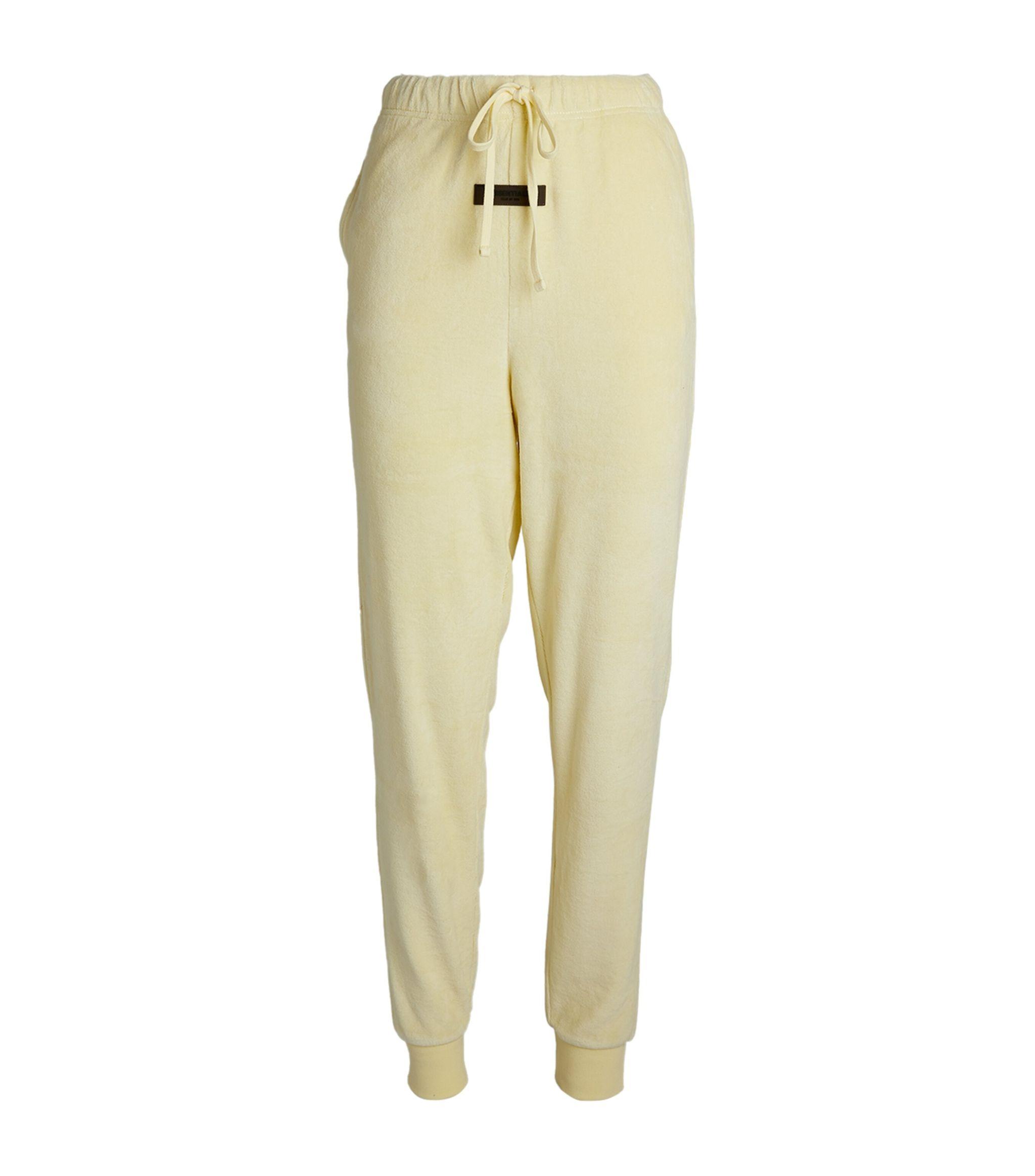 fear of god yellow sweatpants