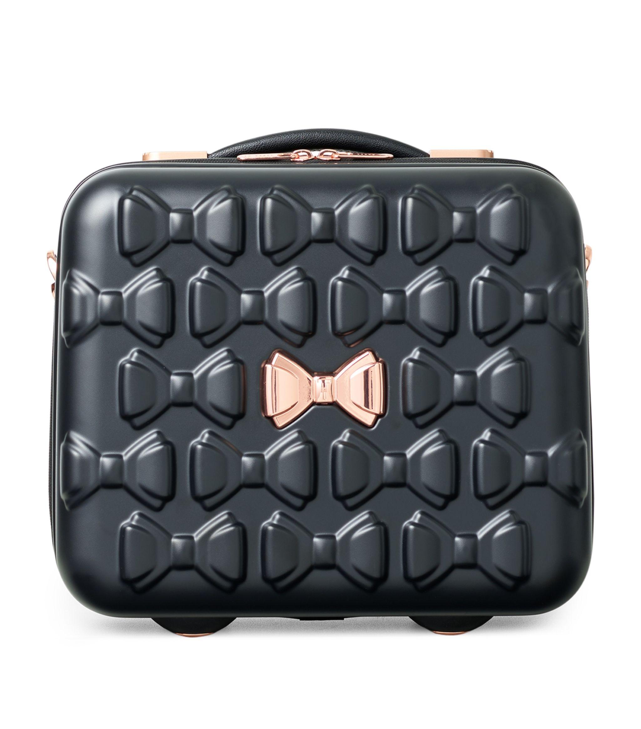 Ted Baker Evlina Moulded Bow Vanity Case Black One Lyst UK