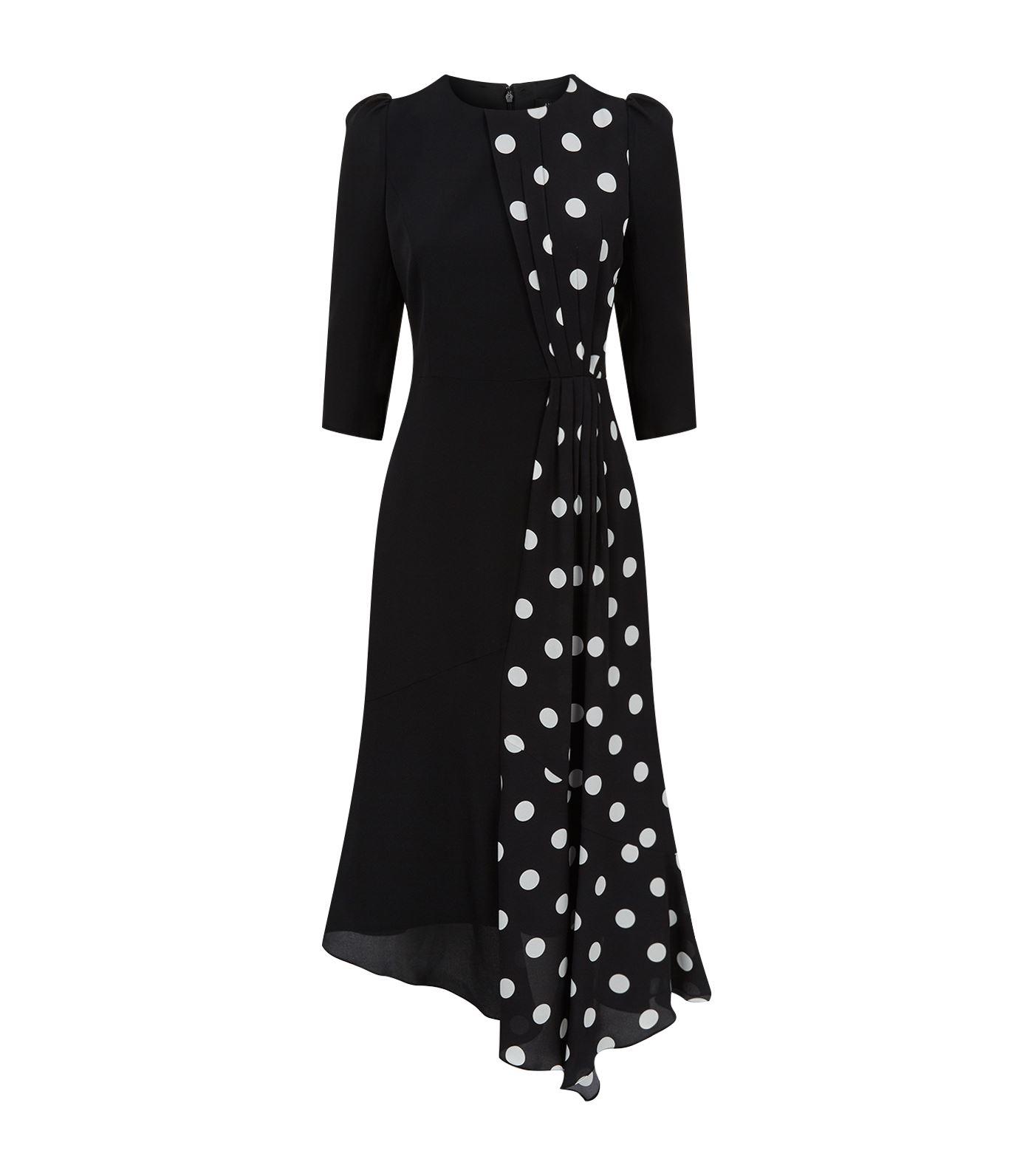 andrew gn polka dot dress