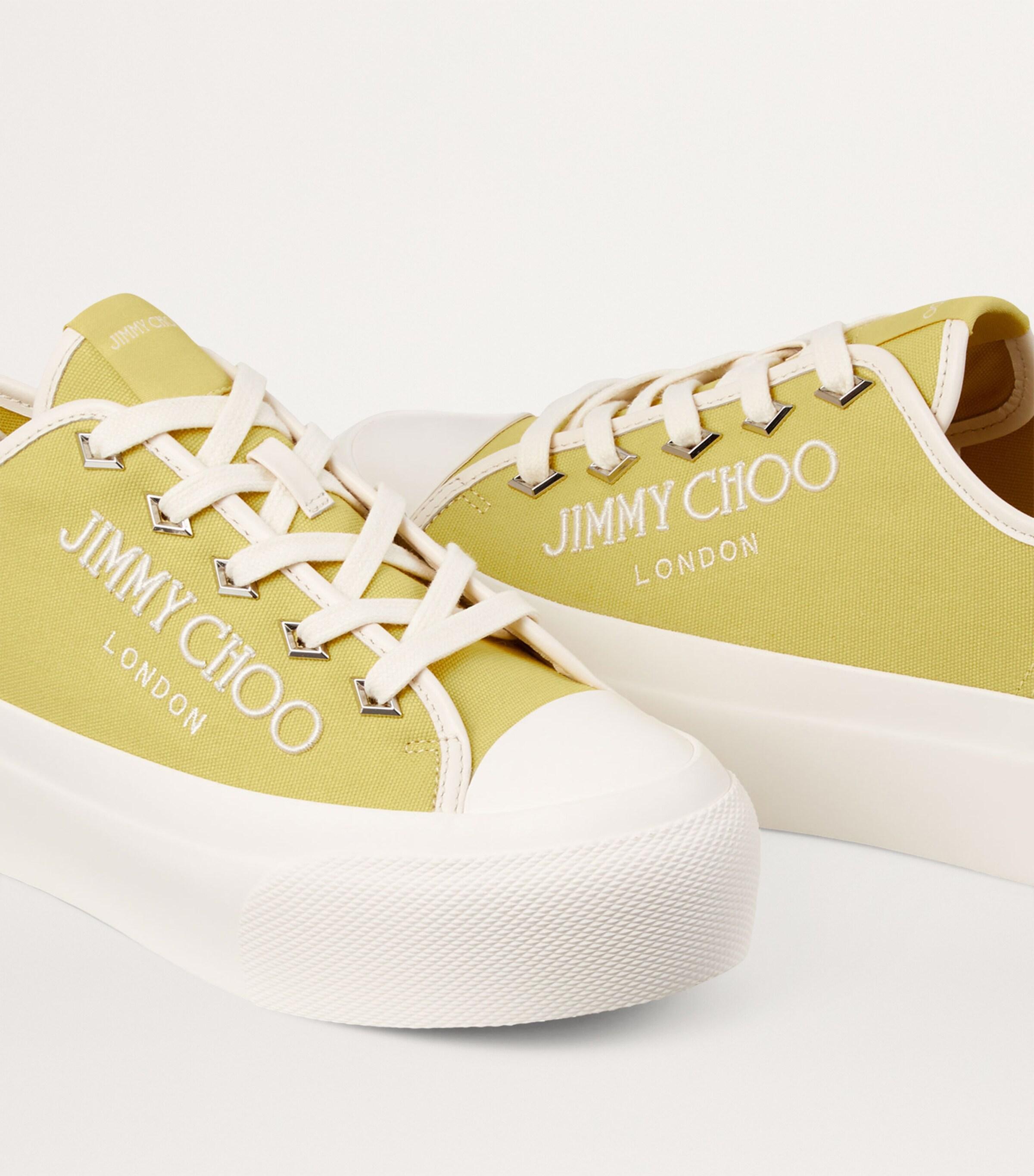 Jimmy Choo X Sunbleached Palma Maxi Logo-Embroidered Canvas