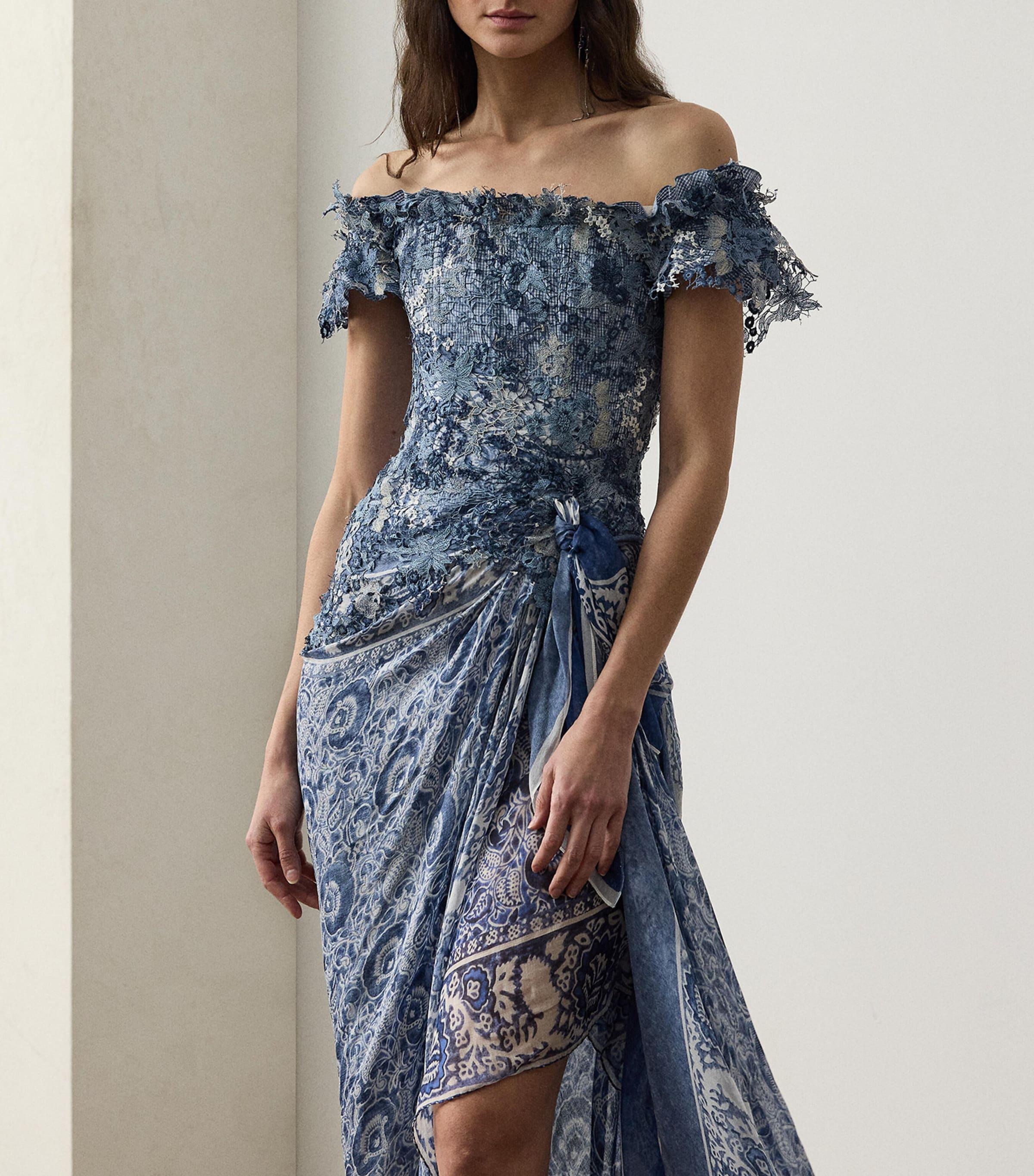 ralph lauren mulberry silk dress Ralph Lauren Girl's Smocked Mulberry Silk Dress