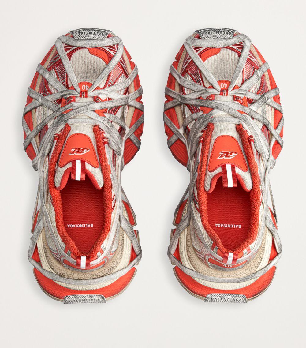 Balenciaga 3Xl Extreme Lace Sneakers in Red for Men Lyst UK