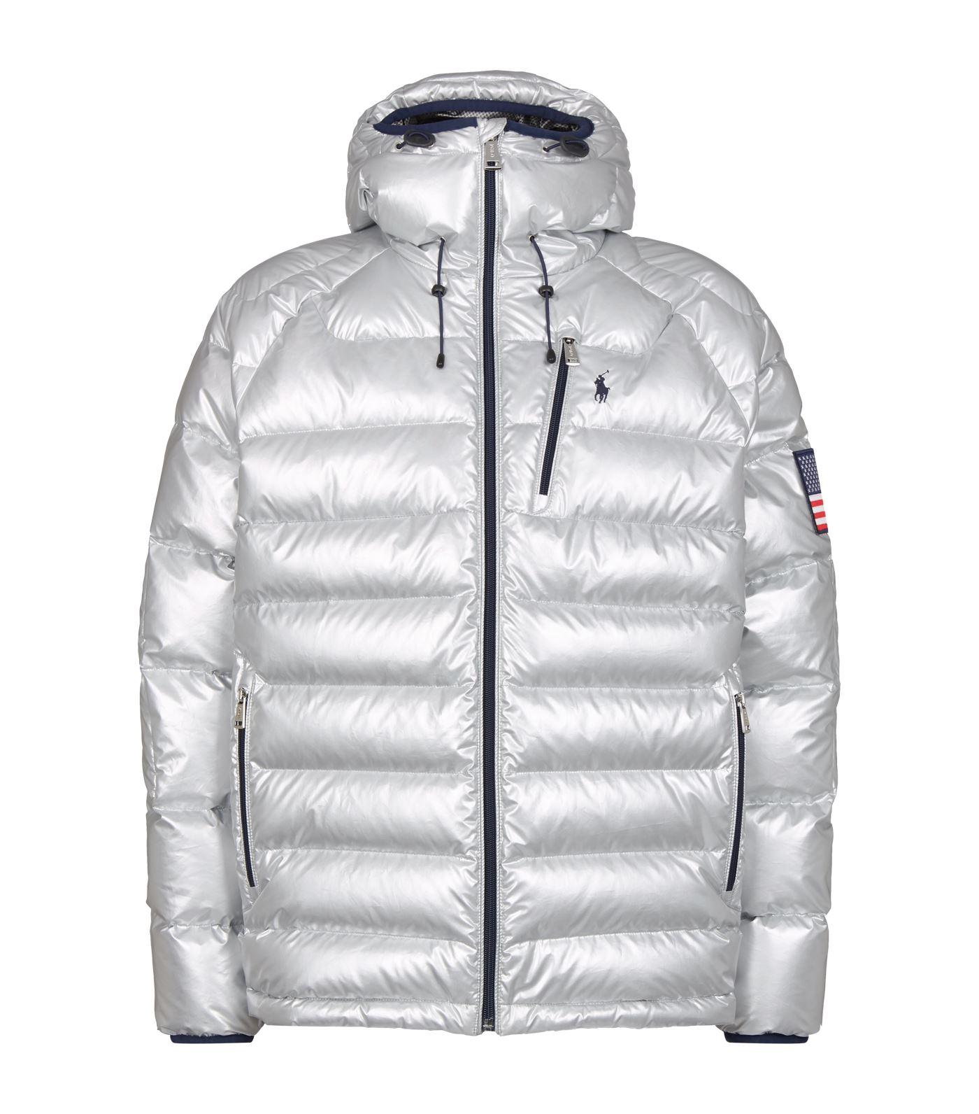 Polo Ralph Lauren Silver Collection Glacier Heated Down Jacket in 