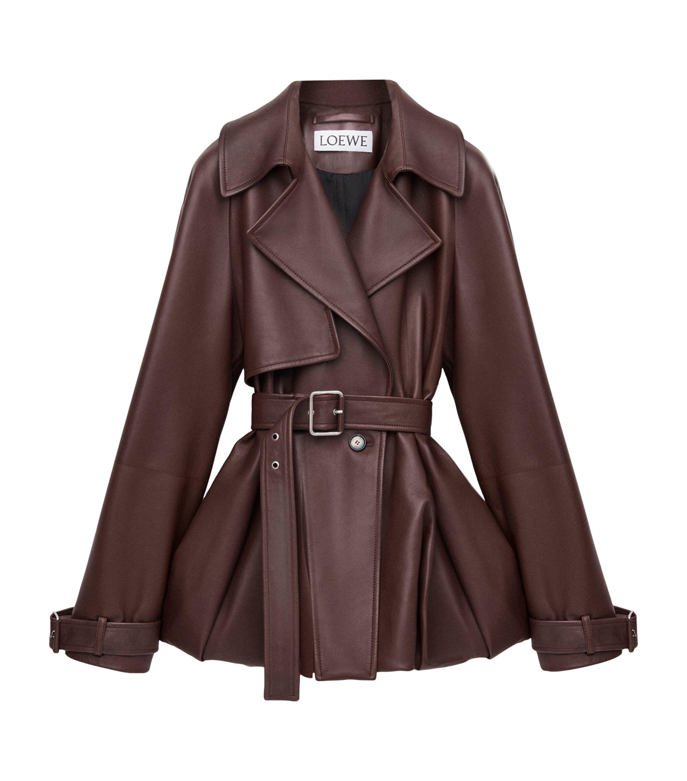 ジャケット・アウター LOEWE 00s Moleskin Trench Coat Loewe Brick Suede Trench Coat