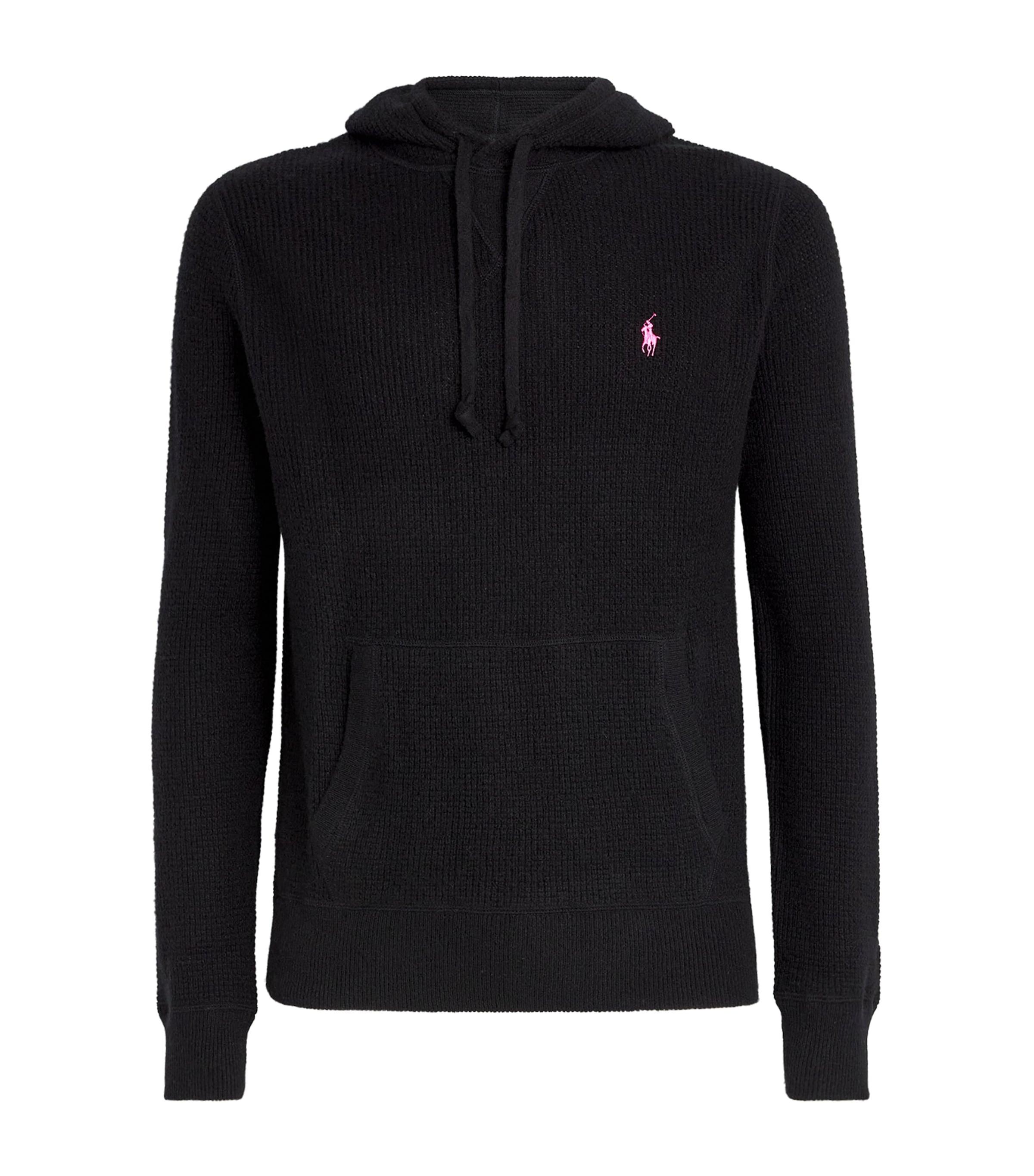 Men's Waffle Hoodie Polo Polo Ralph Lauren Cashmere Waffle