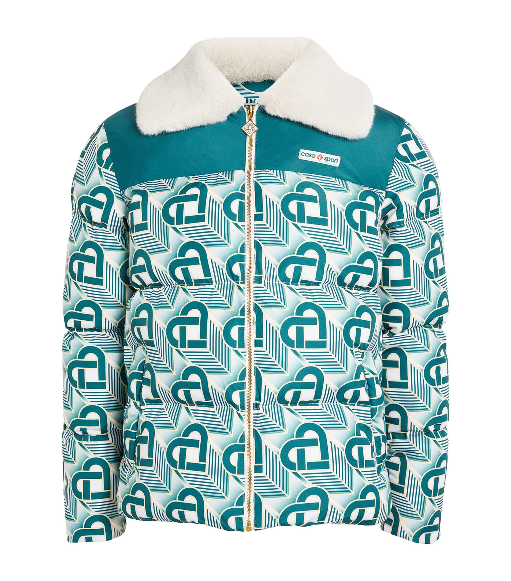 Casablanca Heart Monogram zip-up Jacket - Farfetch