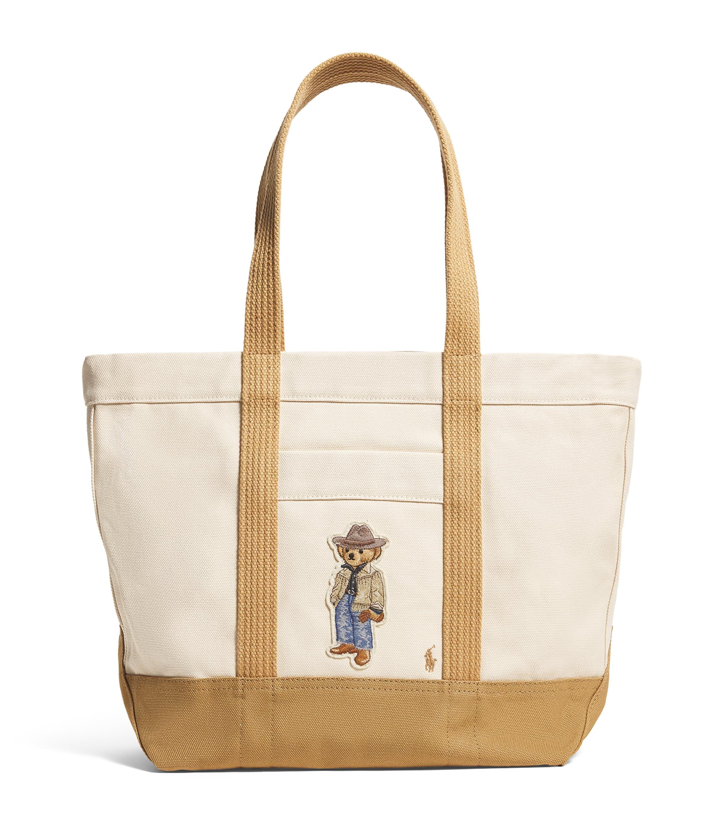 Polo ralph lauren bear bag hotsell