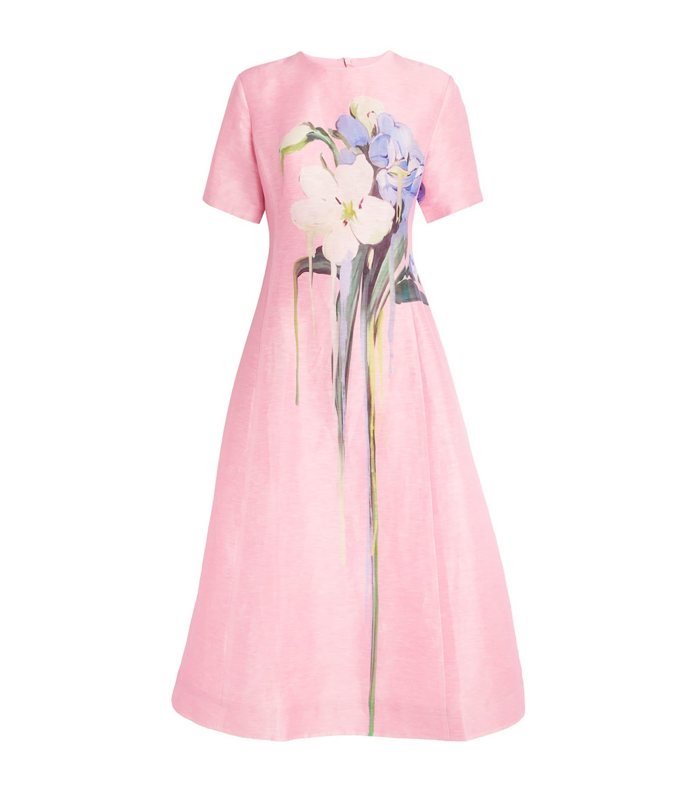 joelle linen dress Loose Linen Dress Joelle Storm Blue ❤️ menique main image 1