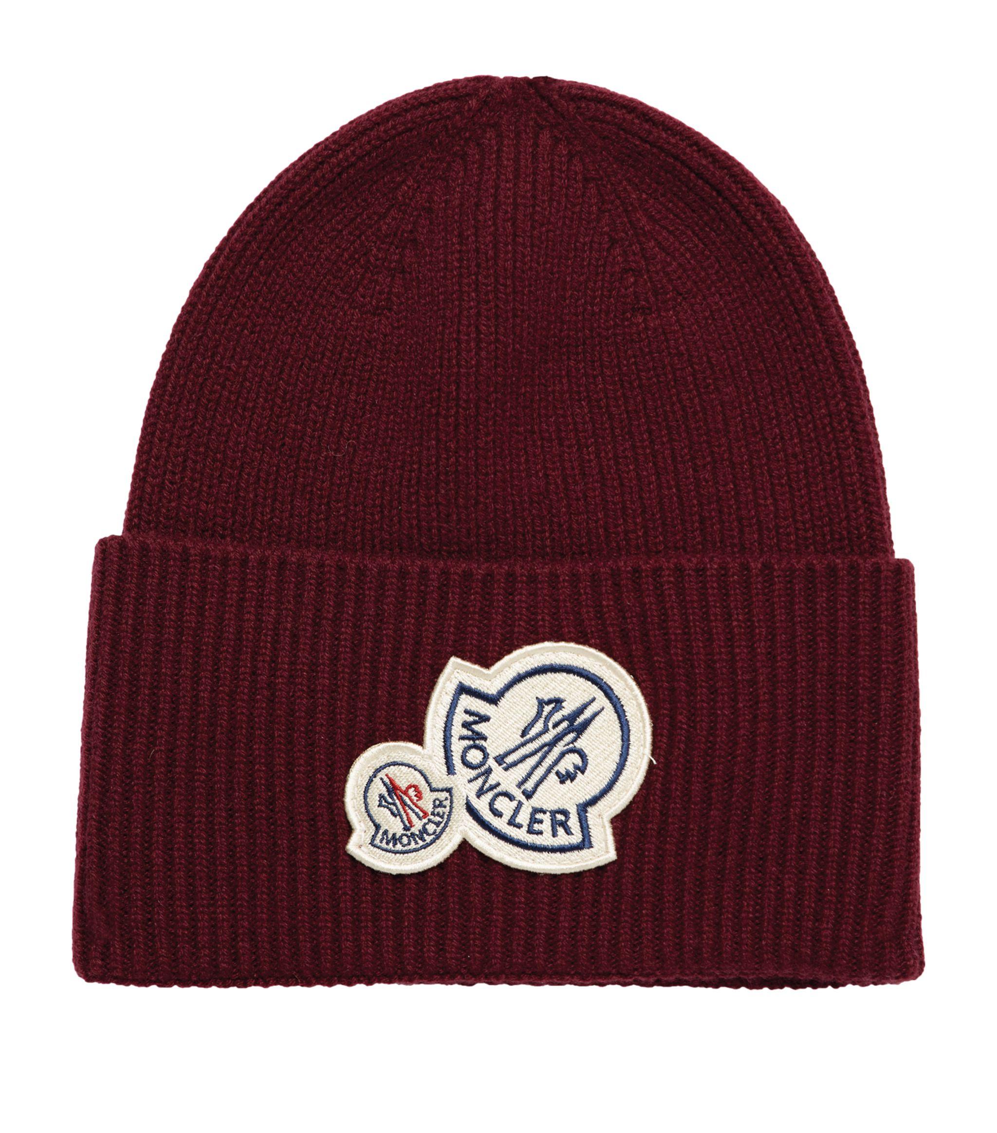 moncler red hat