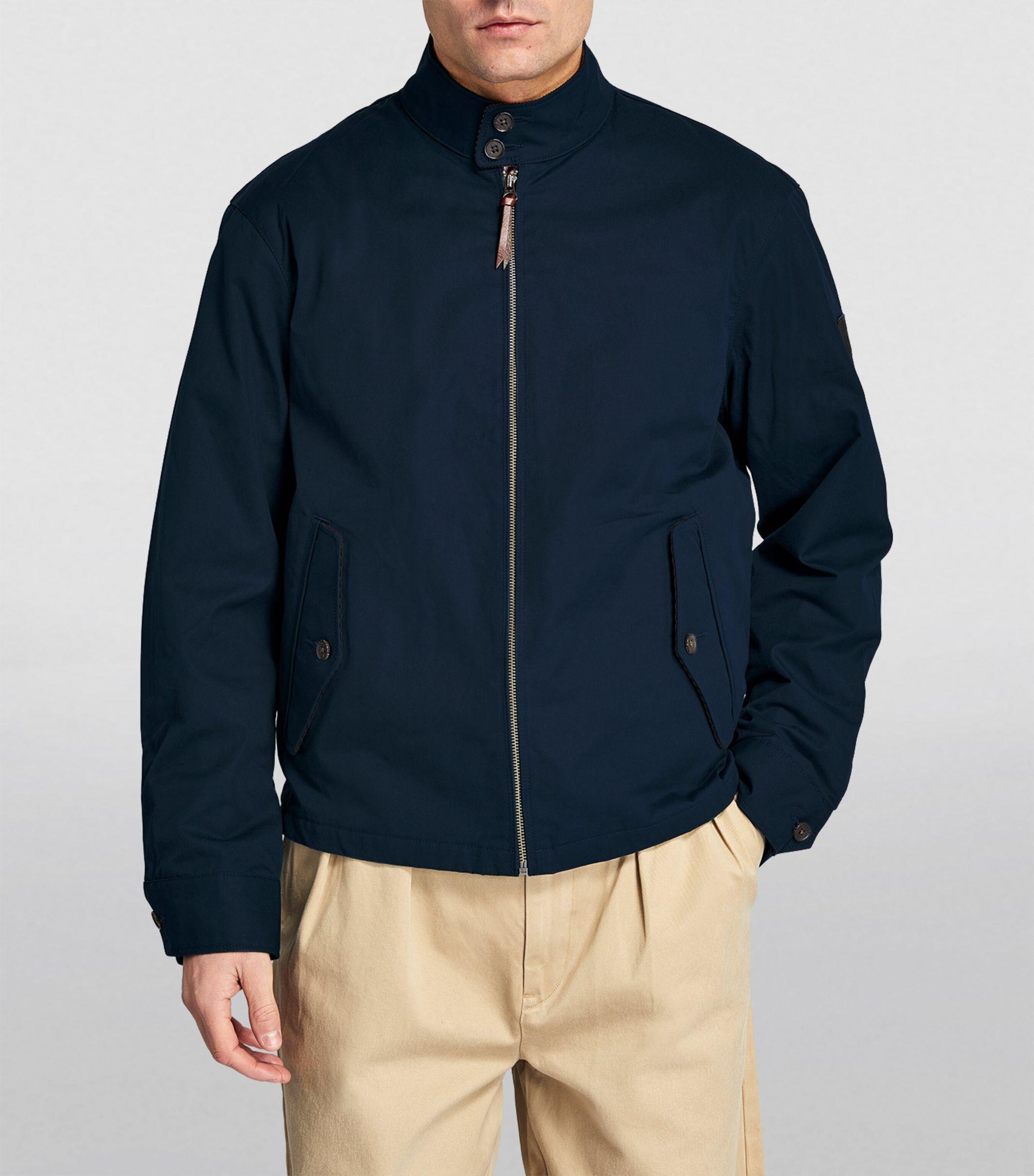 Polo Ralph Lauren Cotton Zip-up Field Jacket in Blue for Men