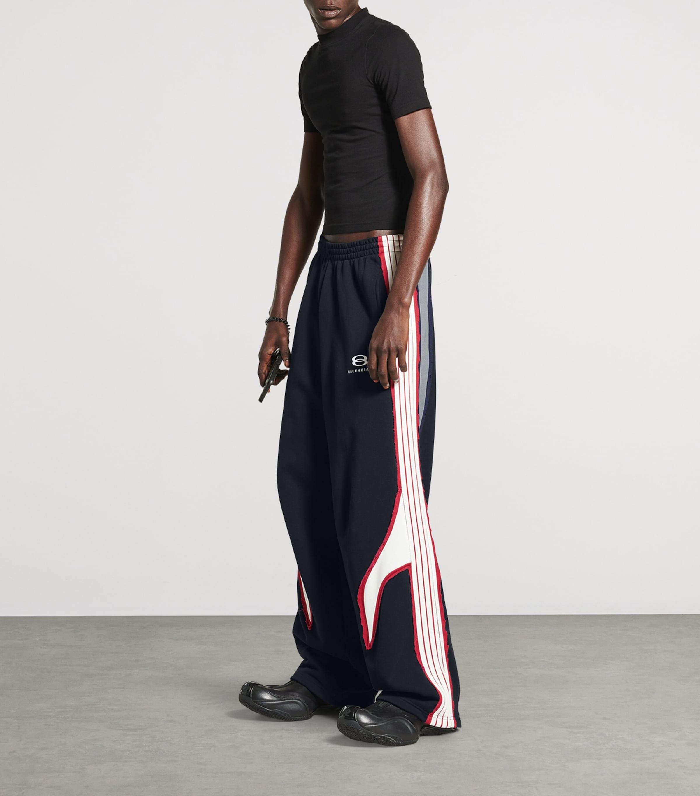 Balenciaga Oversized Cotton Unity Sports Icon Sweatpants for Men