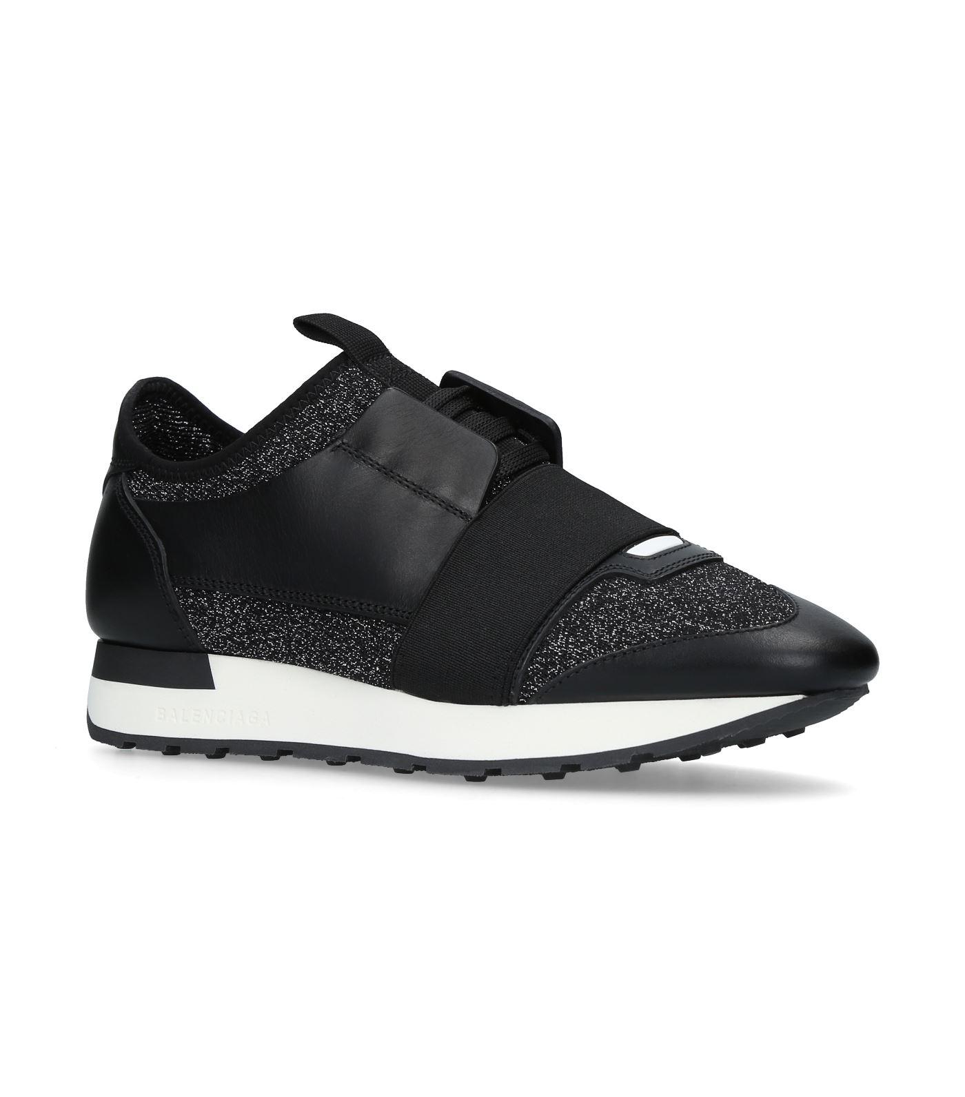 balenciaga runner black