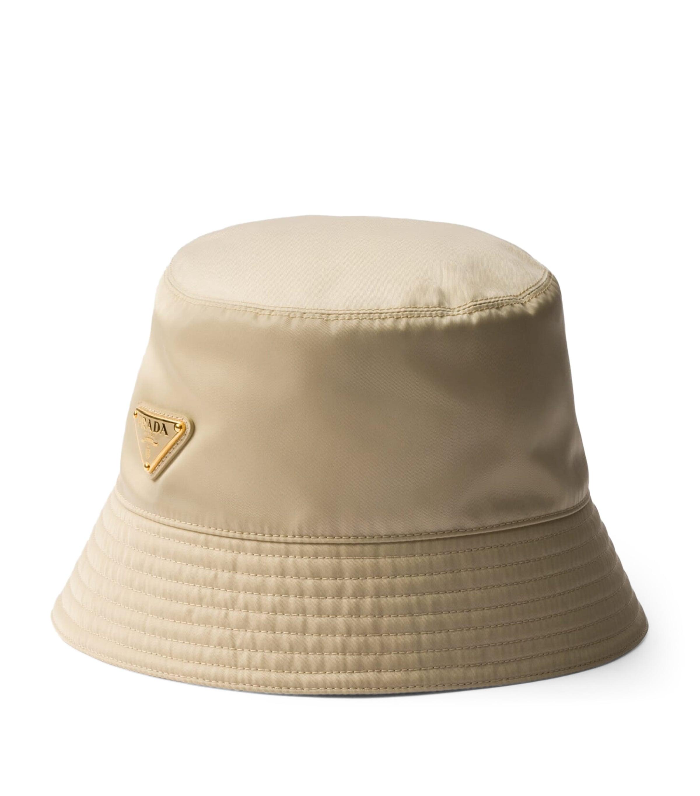 Prada Re Nylon Bucket Hat in Natural Lyst UK