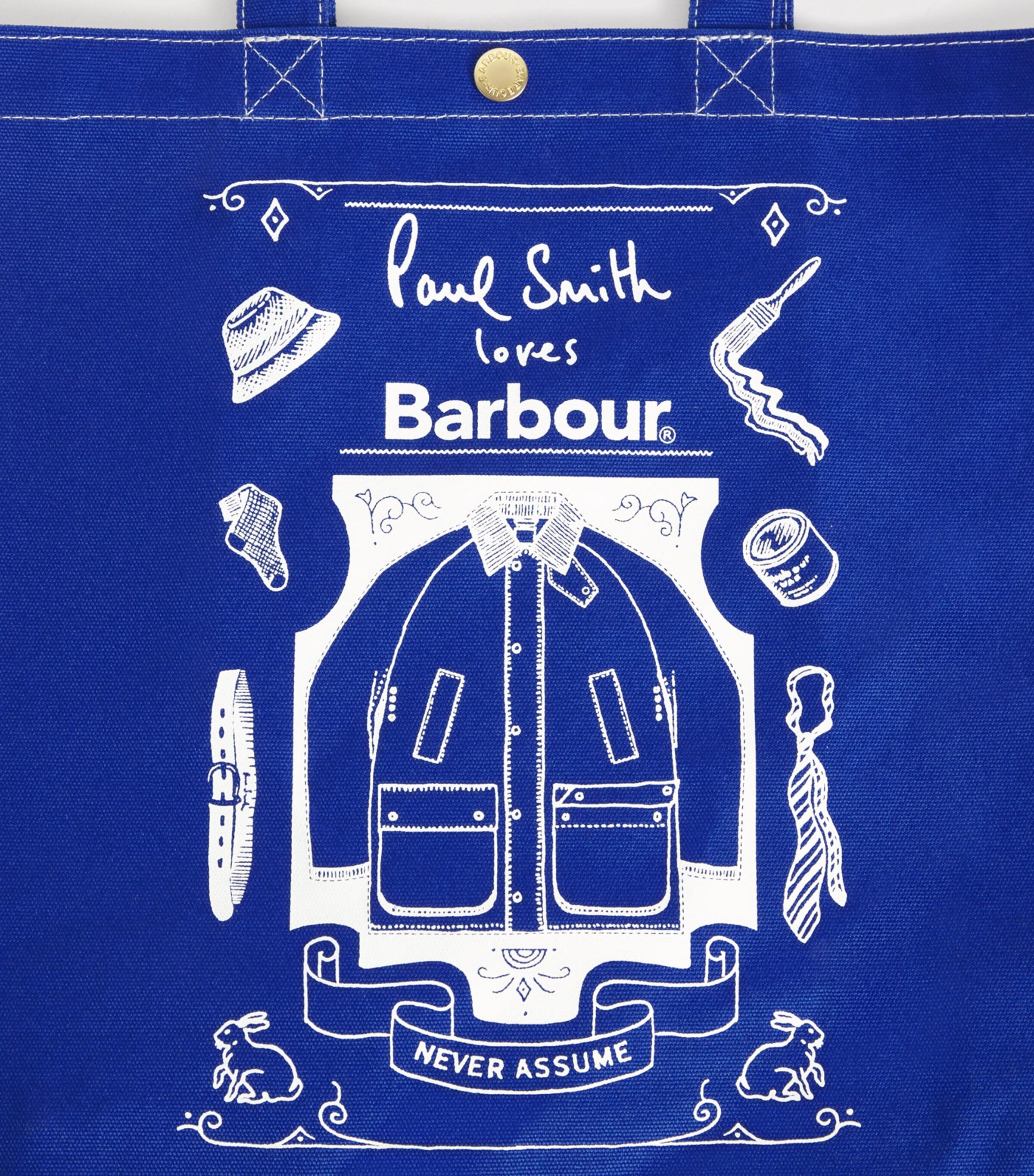 Barbour X Paul Smith Cotton Best in Blue for Men Lyst UK