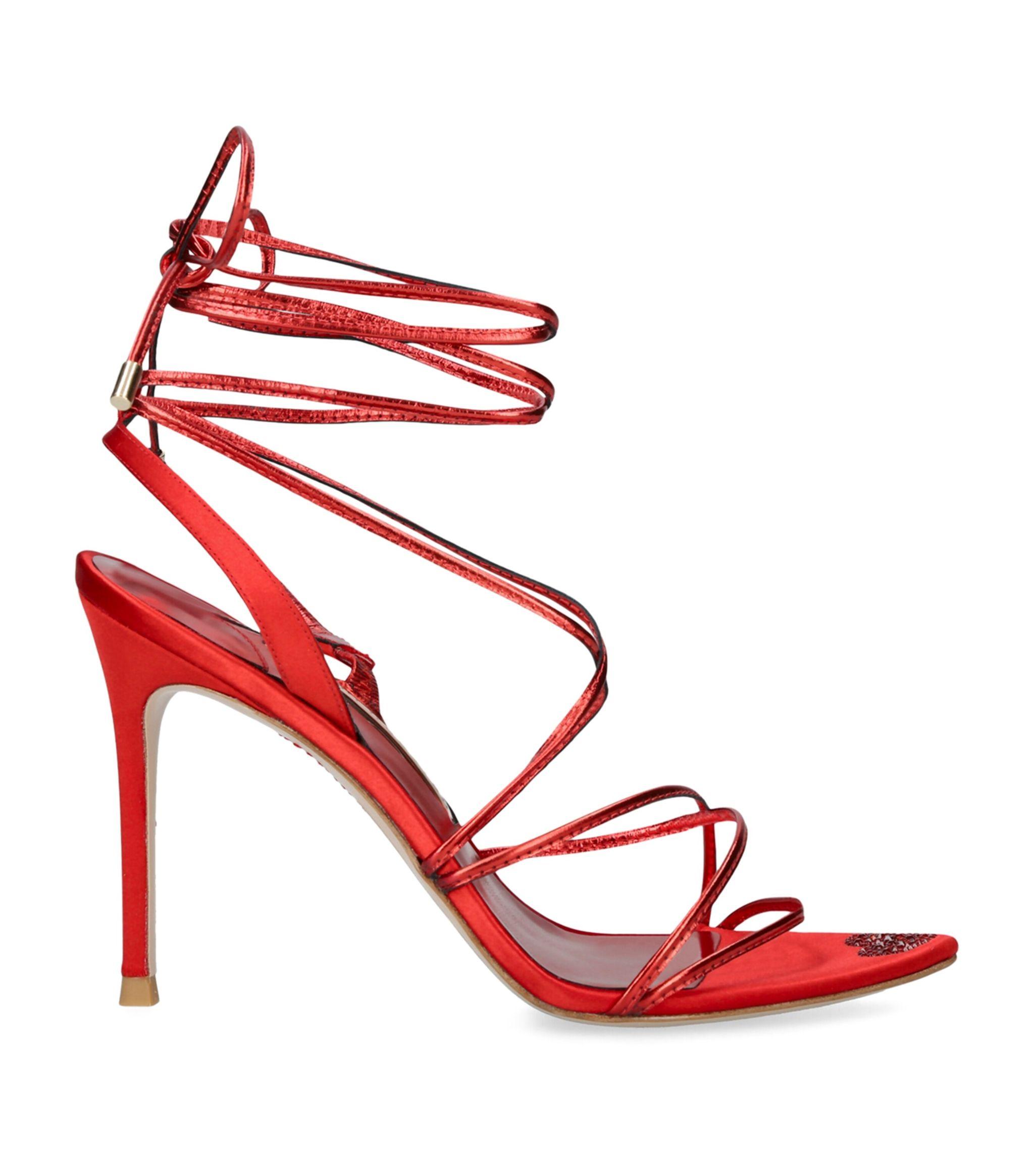 Sophia Webster Amora Ruby Sandals 100 in Red | Lyst