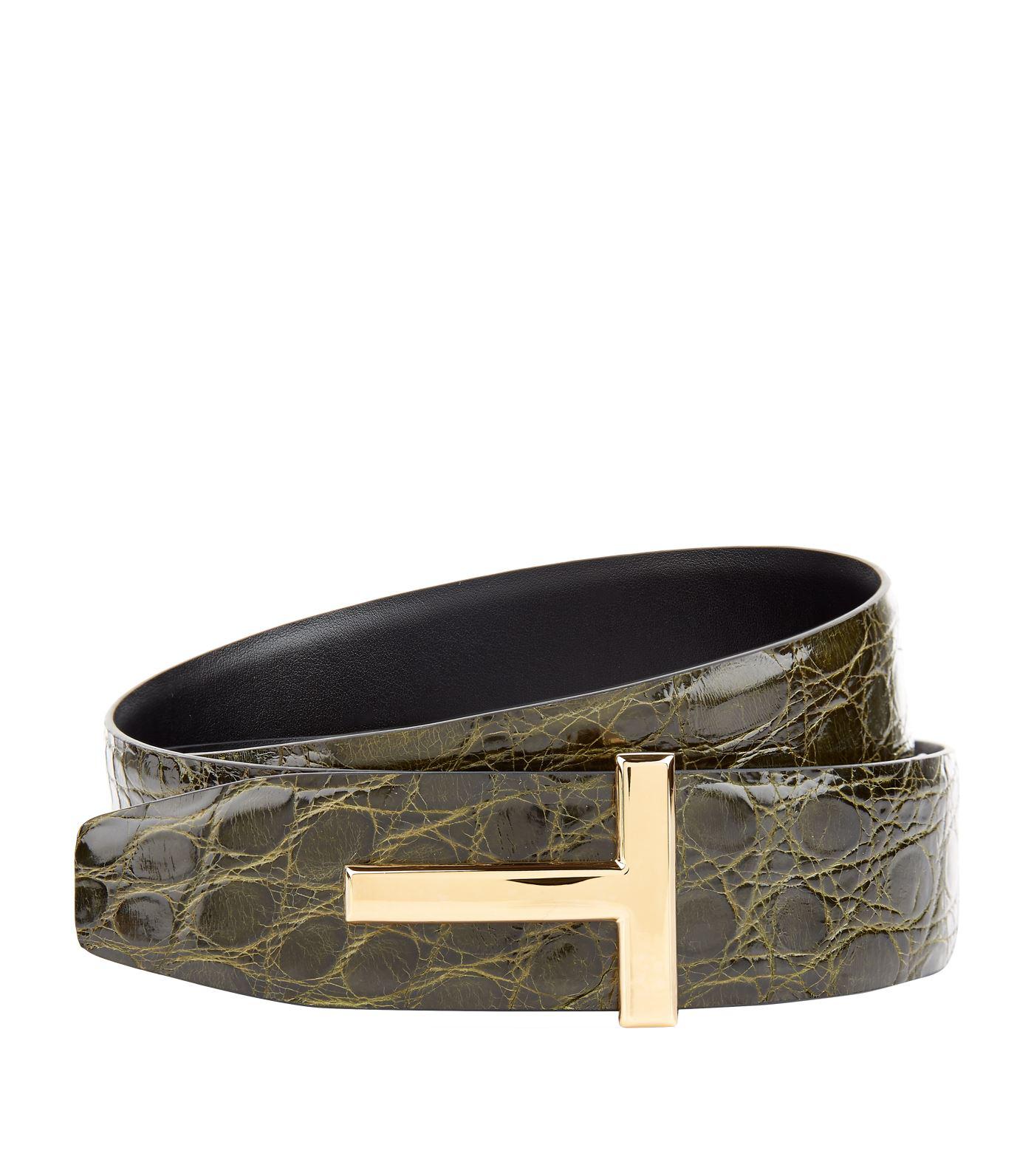 Tom Ford Alligator Belt Luxembourg, SAVE 54% 