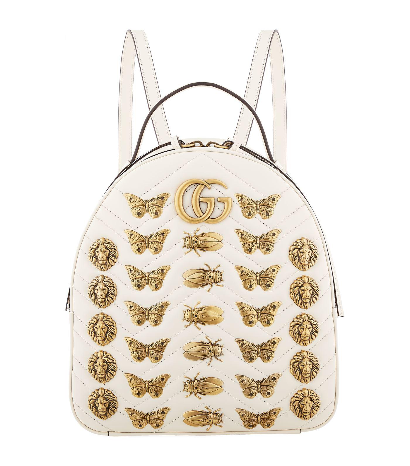 gucci chevron backpack
