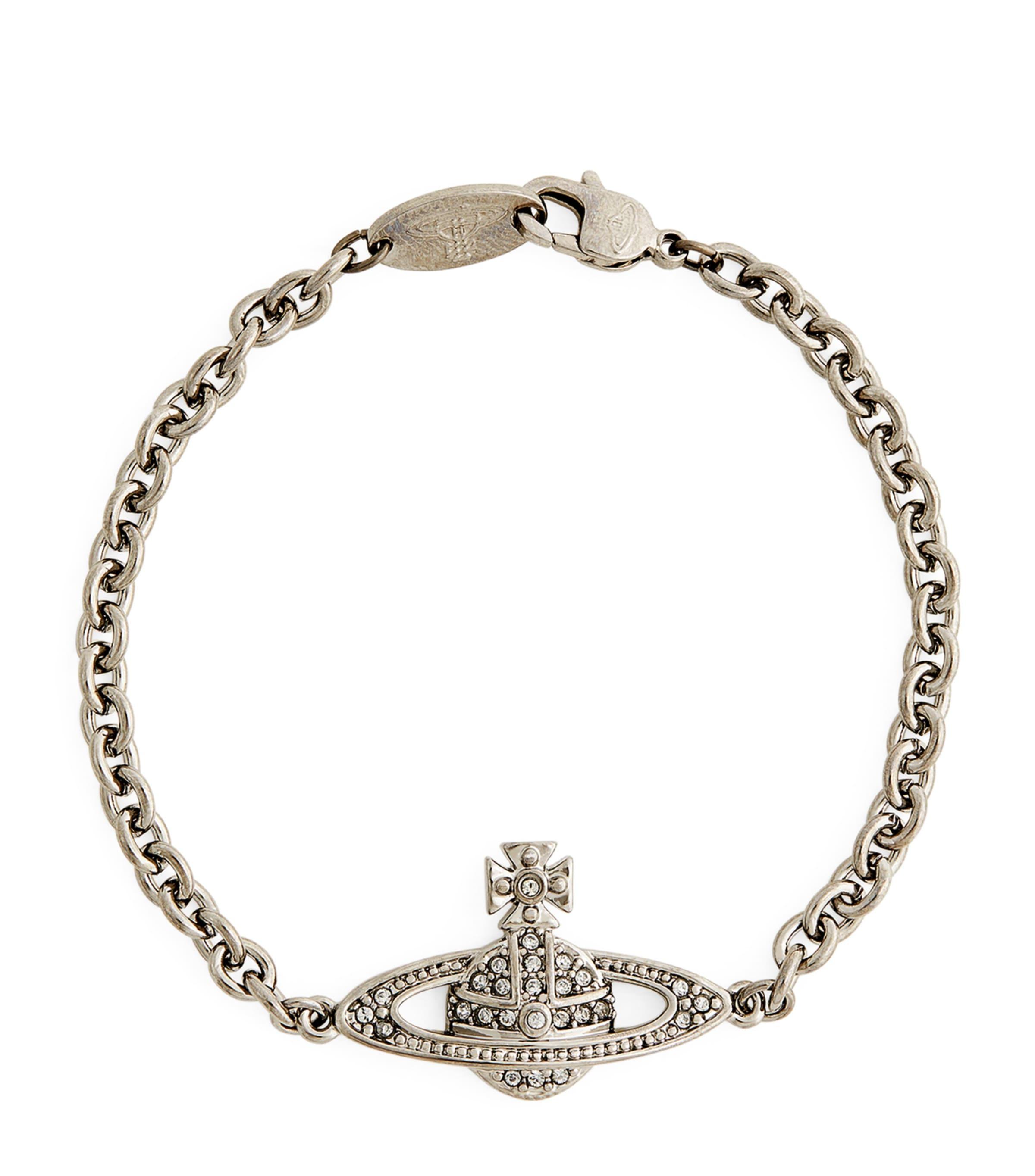 Vivienne Westwood Mini Bas Relief Orb Bracelet in Metallic for Men