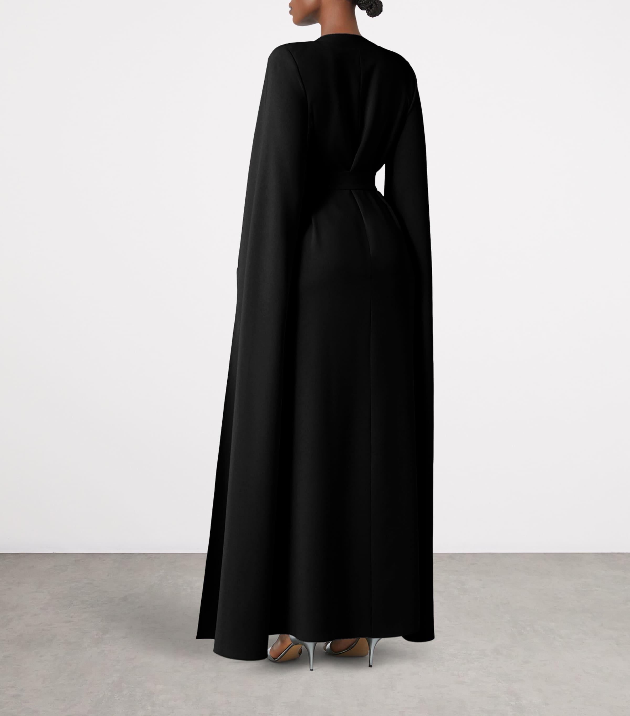 Marina Rinaldi Embellished Maxi Dress in Black | Lyst