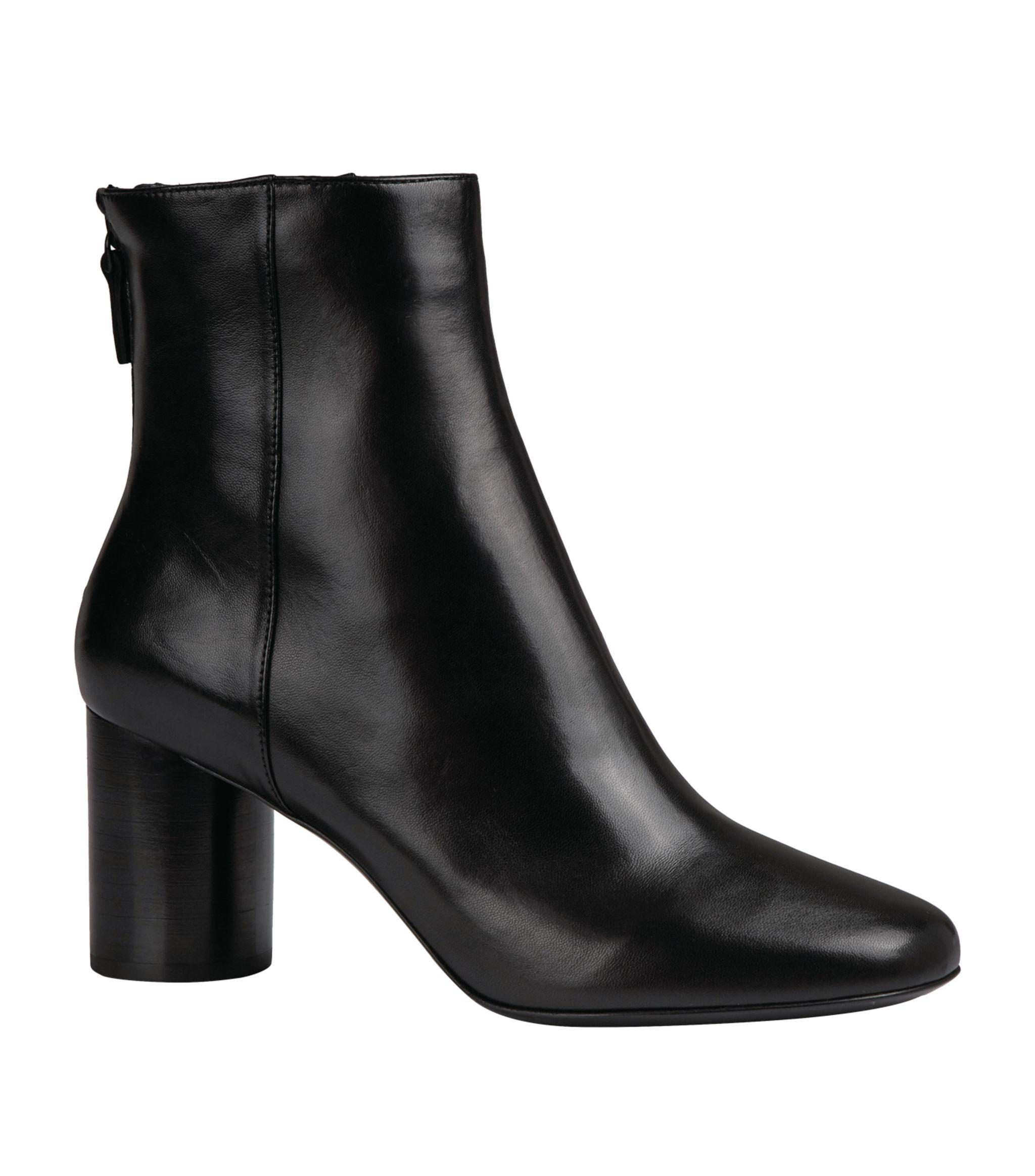 Sandro Leather Ankle Boots 75 in Black - Save 6% - Lyst